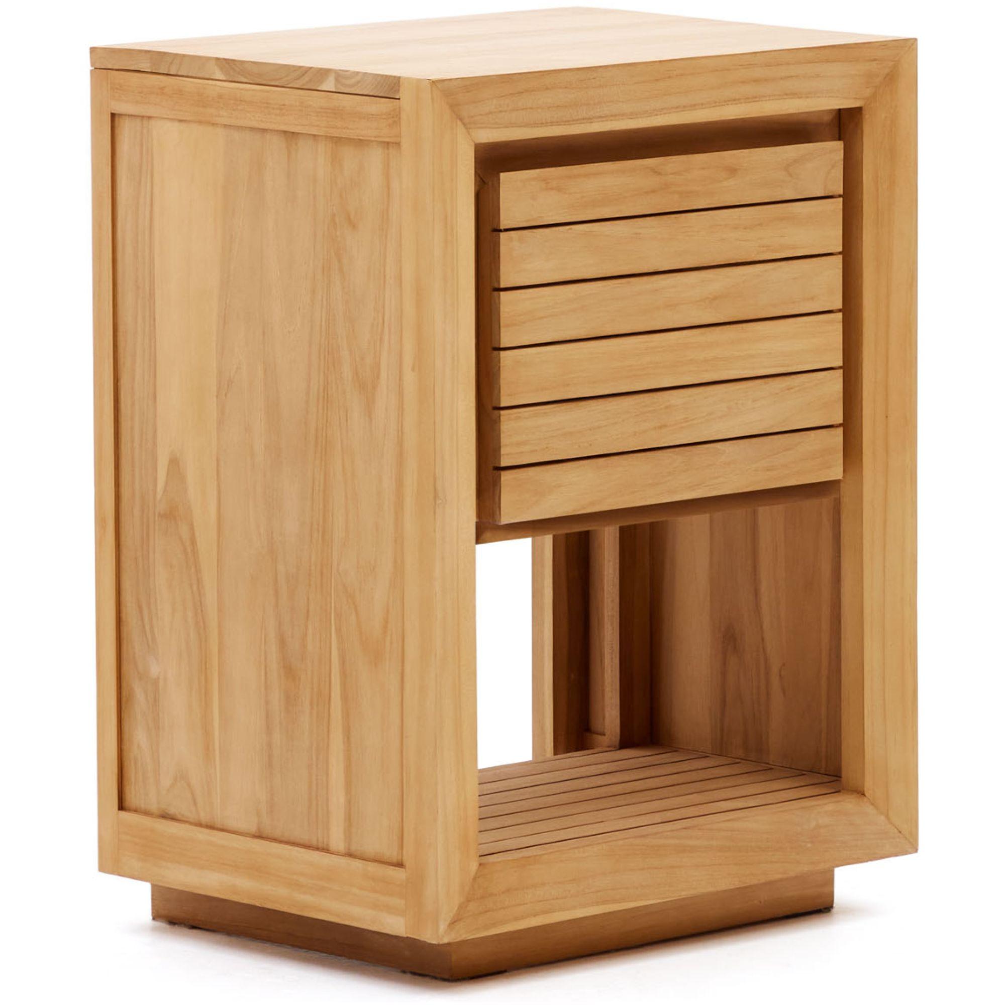 Badezimmermöbel  Saula massives Teakholz natur 60x45