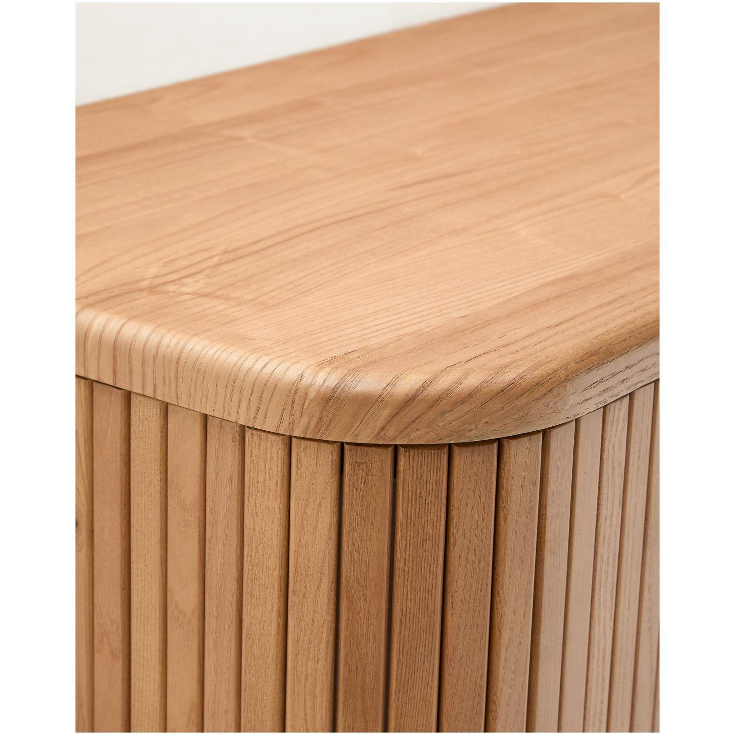 Badezimmermöbel Mailen aus Eschenfurnier natur 90x45