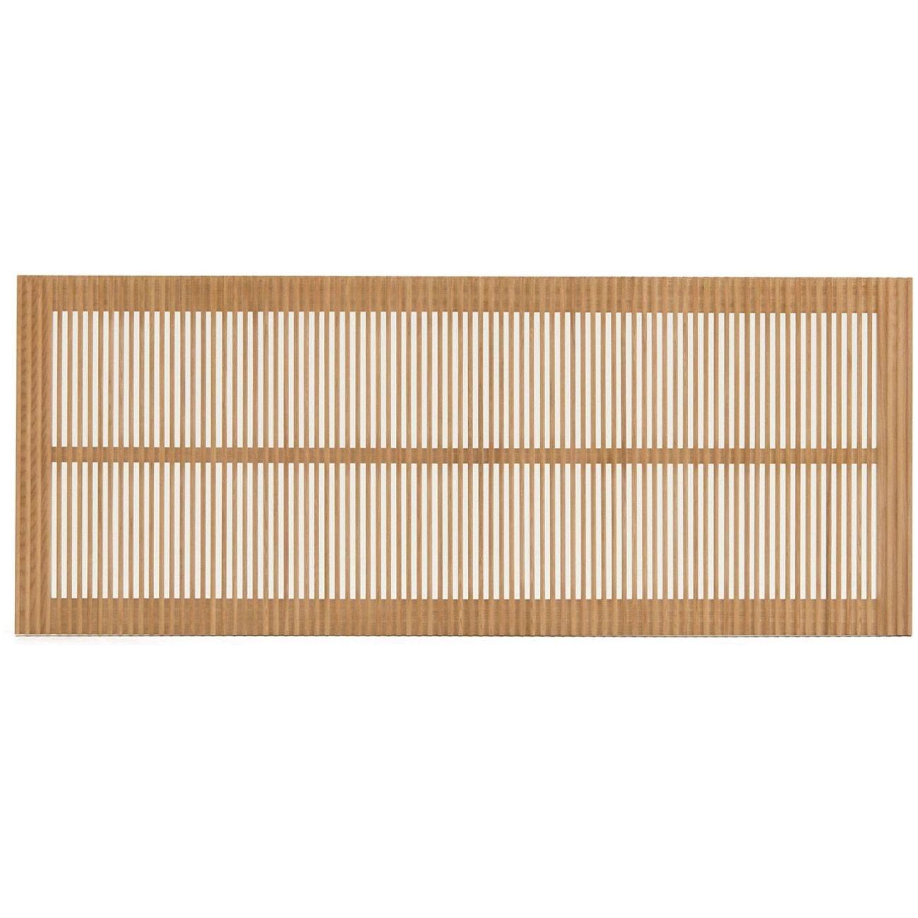 Bettkopfteil Beyla Esche massiv für Bett von 160cm FSC 100%