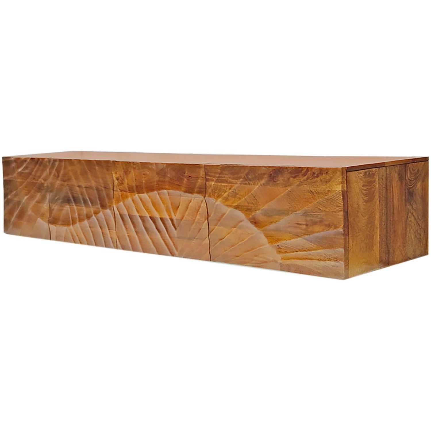 TV Wandmöbel Hängeschrank Vintage Baraya 200 Mangoholz braun