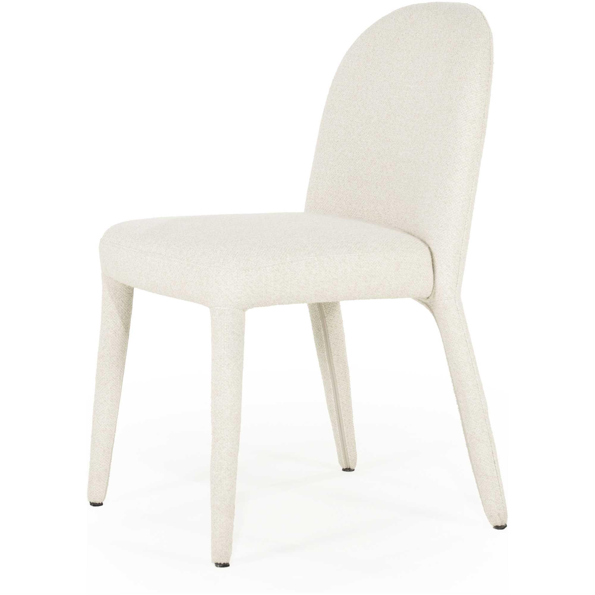 Design Polsterstuhl Toscane Stoff beige