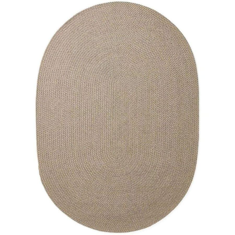 Gartenteppich oval Outdoor Despas Synthetikfaser ecru 160x230