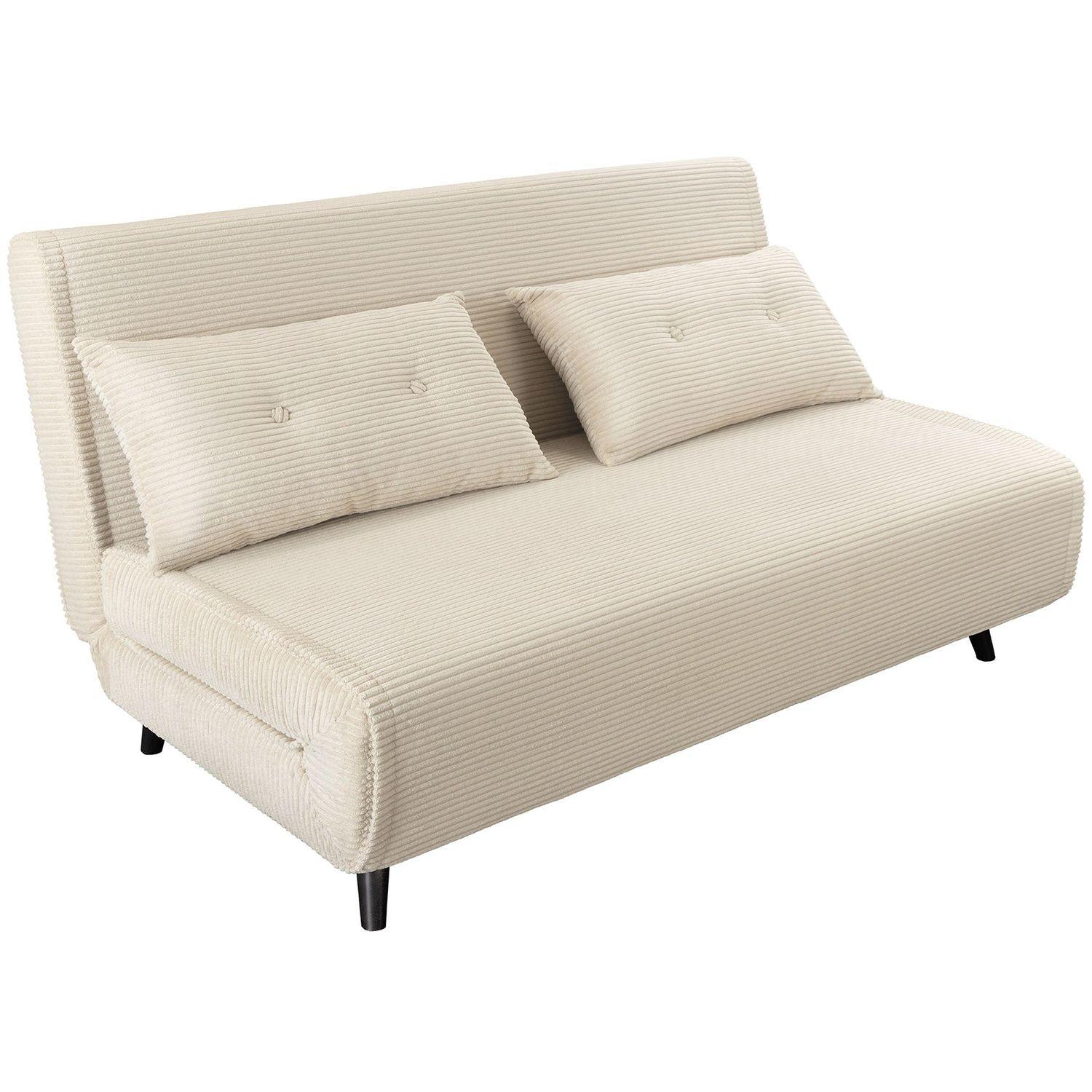 Bettsofa Copenhagen Cord Stoff beige 140