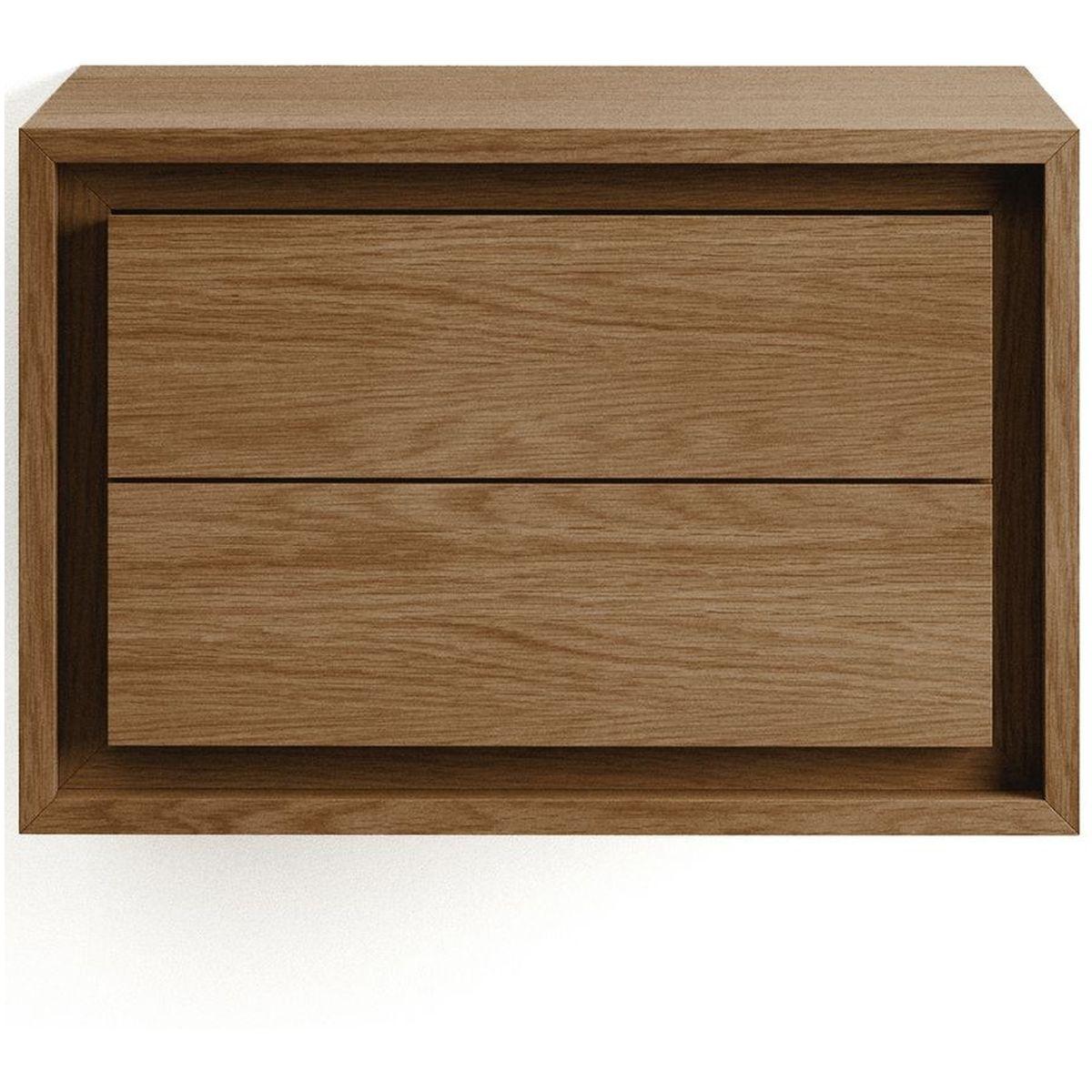Badezimmermöbel Kenta aus massivem Teakholz natur 60x45