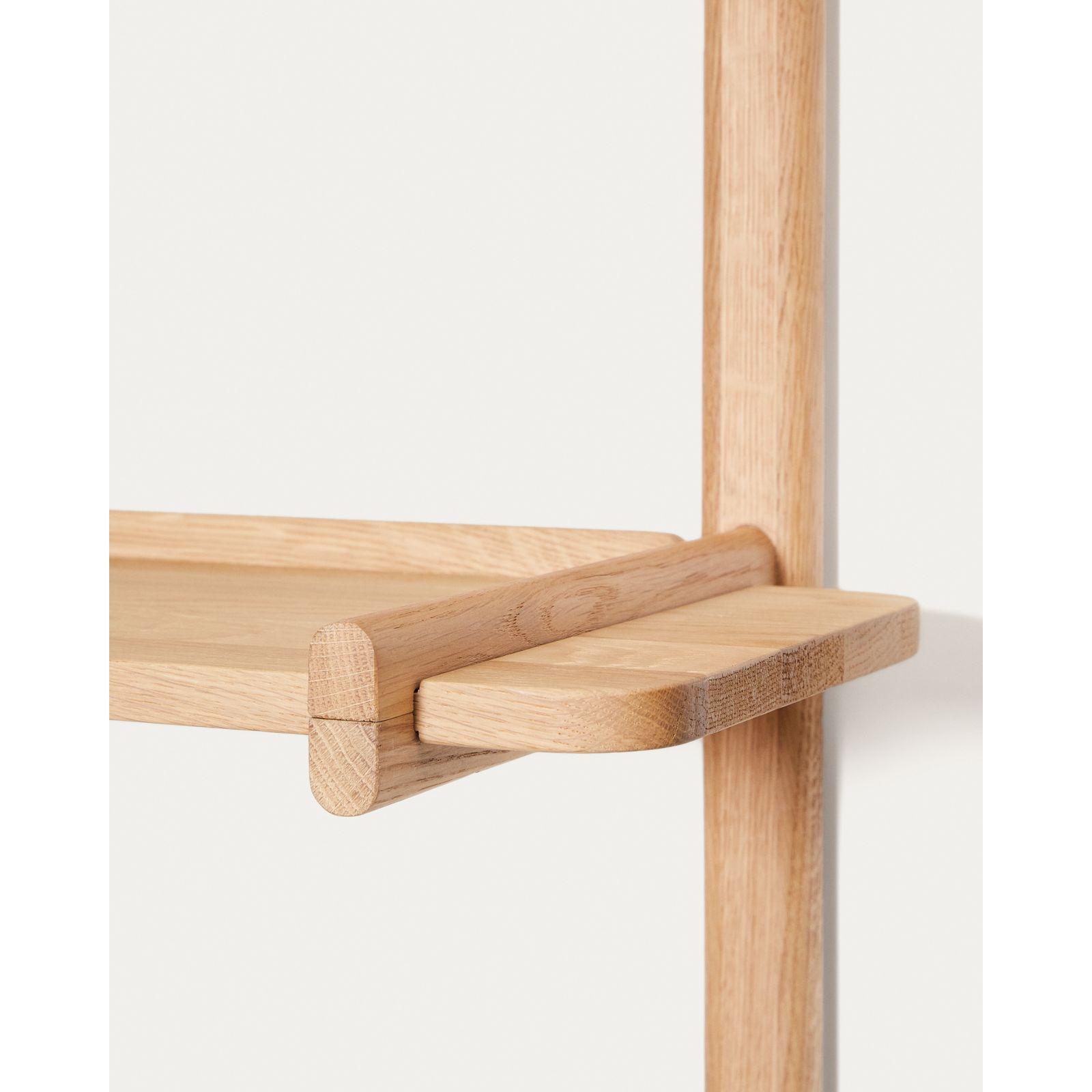 Wandregal 110 Modular Sitra Eichenholz massiv natur 3er