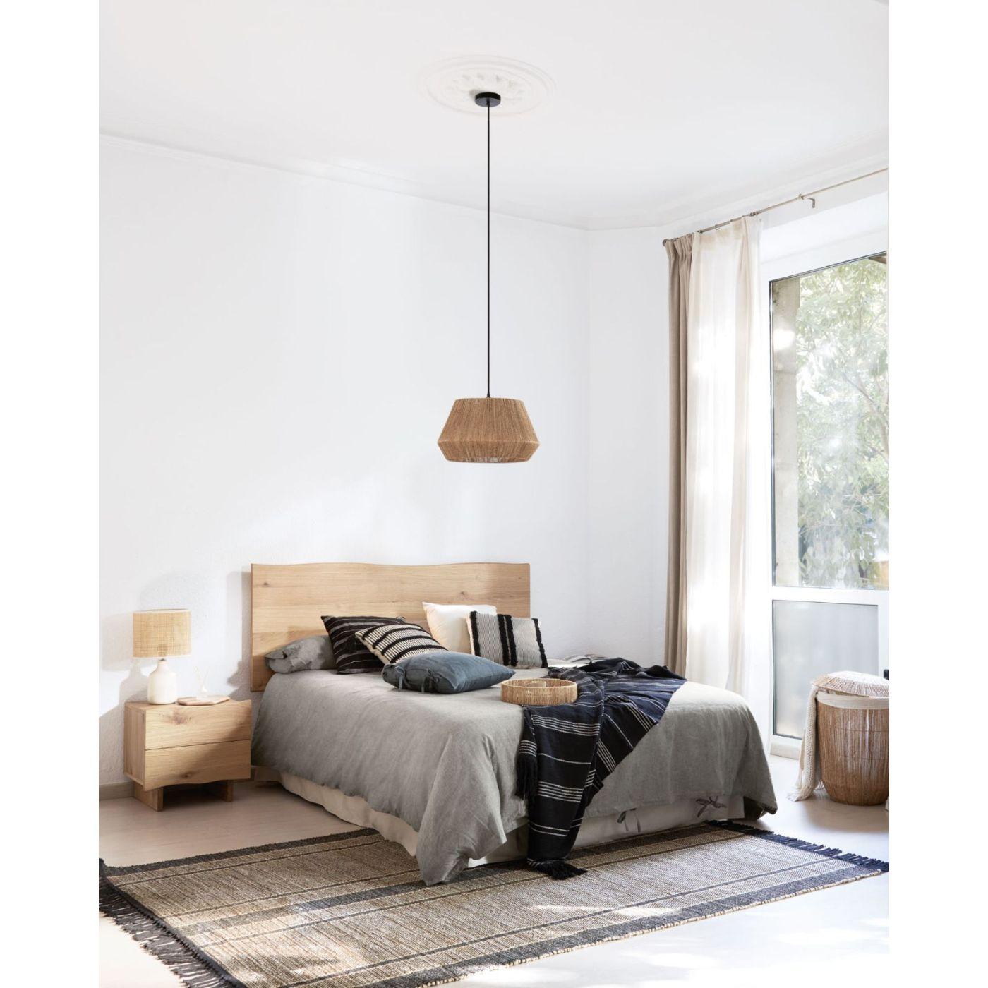 Deckenlampenfassung für Lampe Fulvia aus Metall schwarz