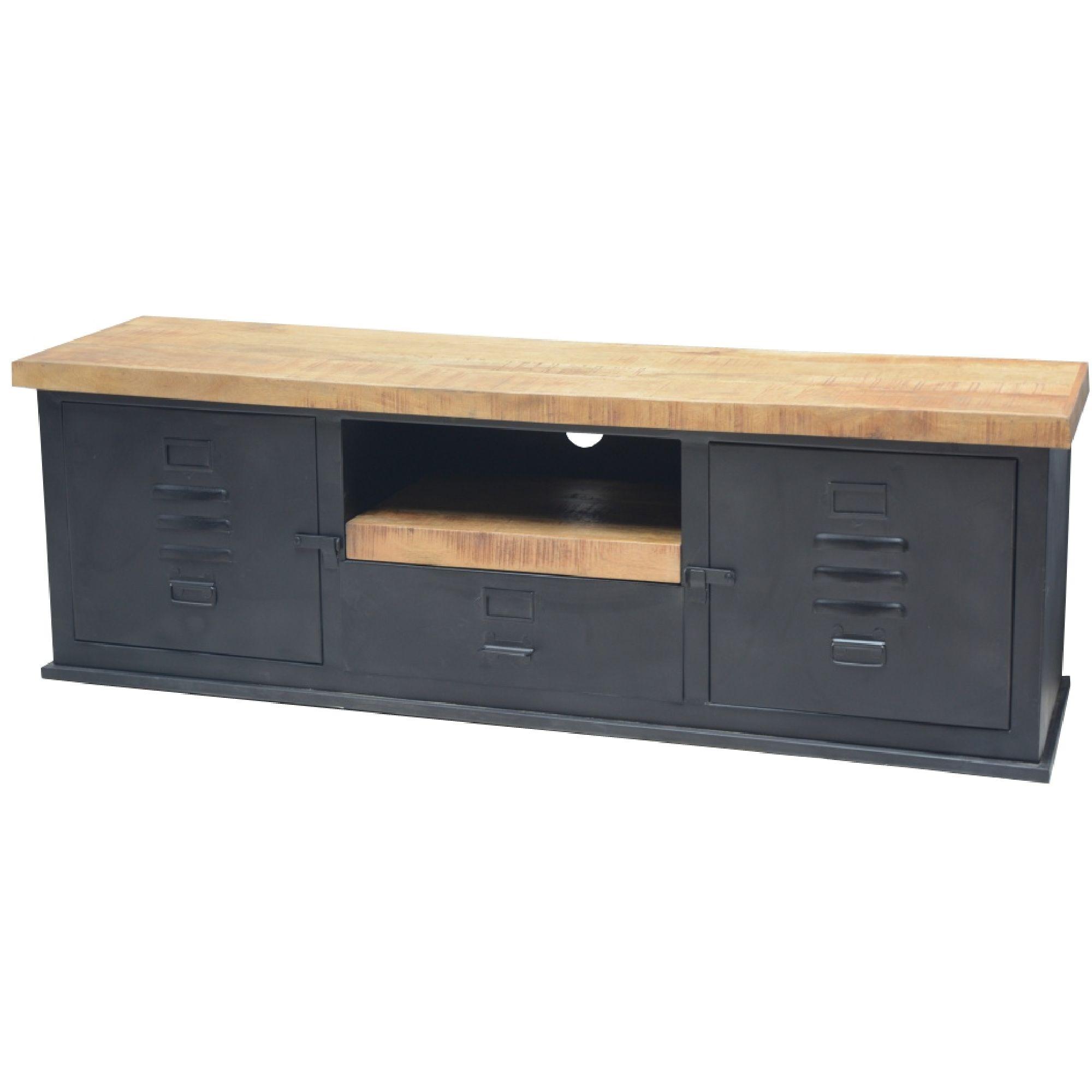 Industrie Locker TV Möbel Fynn 150