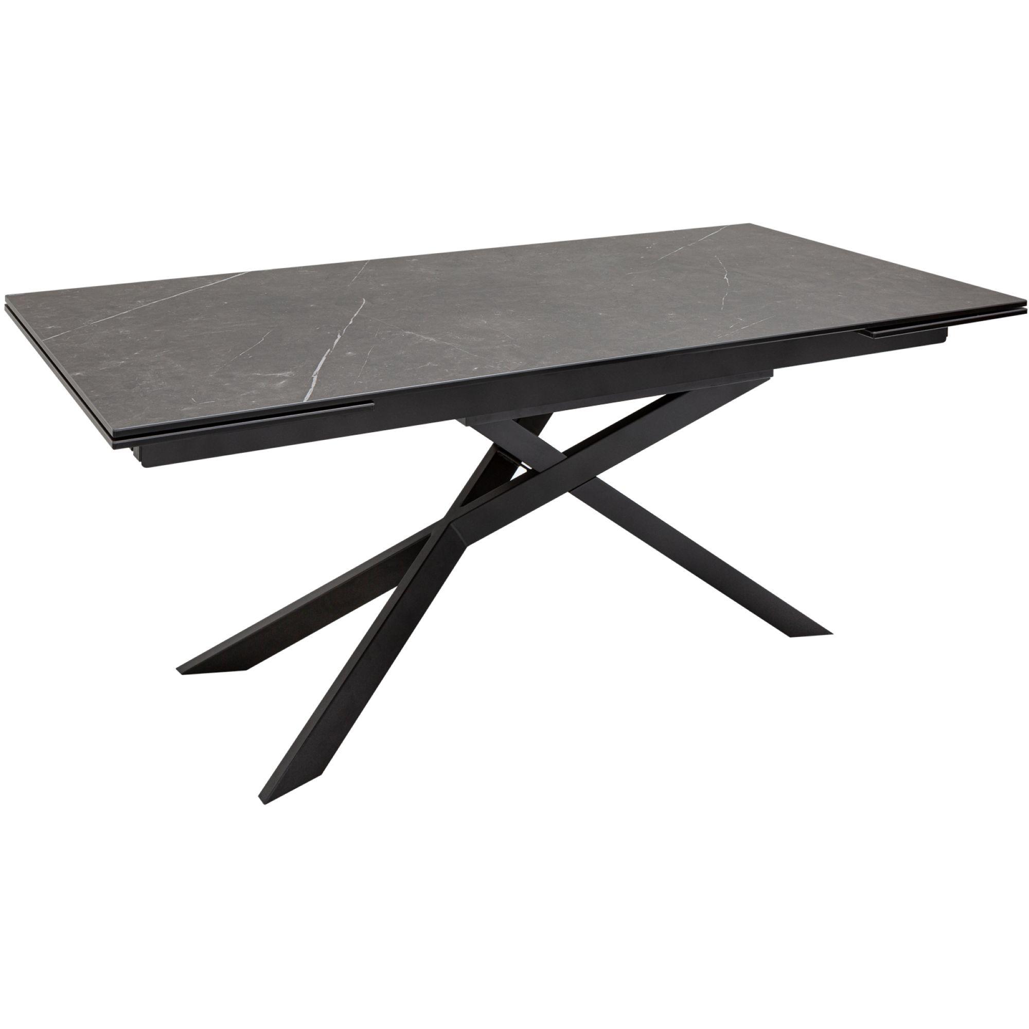 Ausziehtisch Italia4 180-220-260 Keramik Graphit-Optik