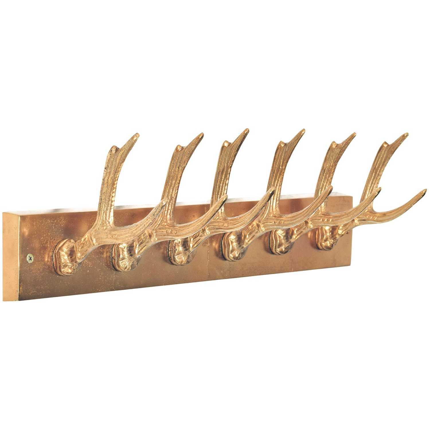Garderobenleiste Deer Aluminium gold 50