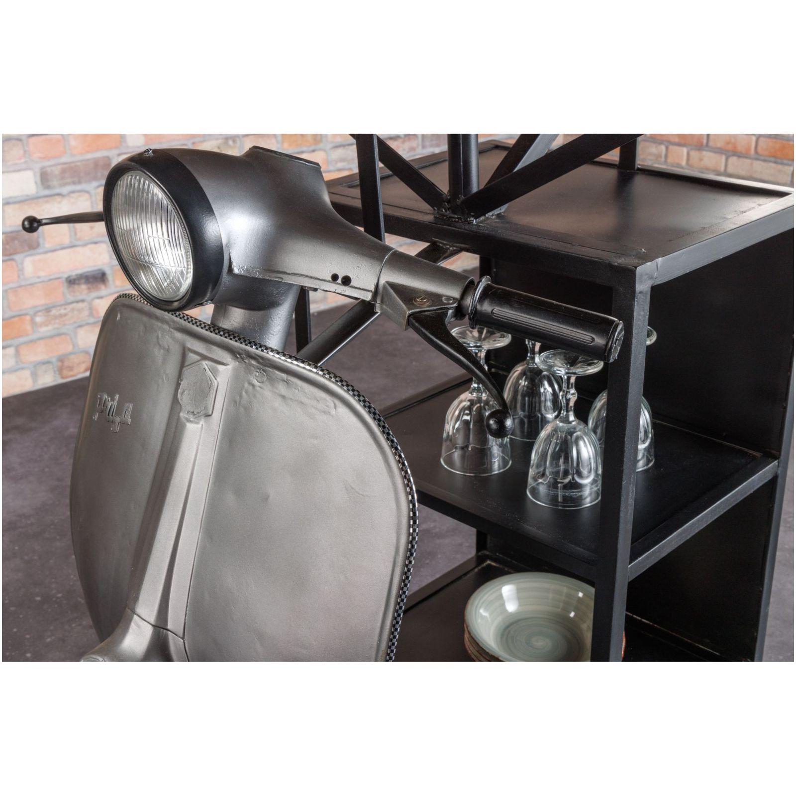 Bartisch Original Roller UNIKAT 115cm Upcycling