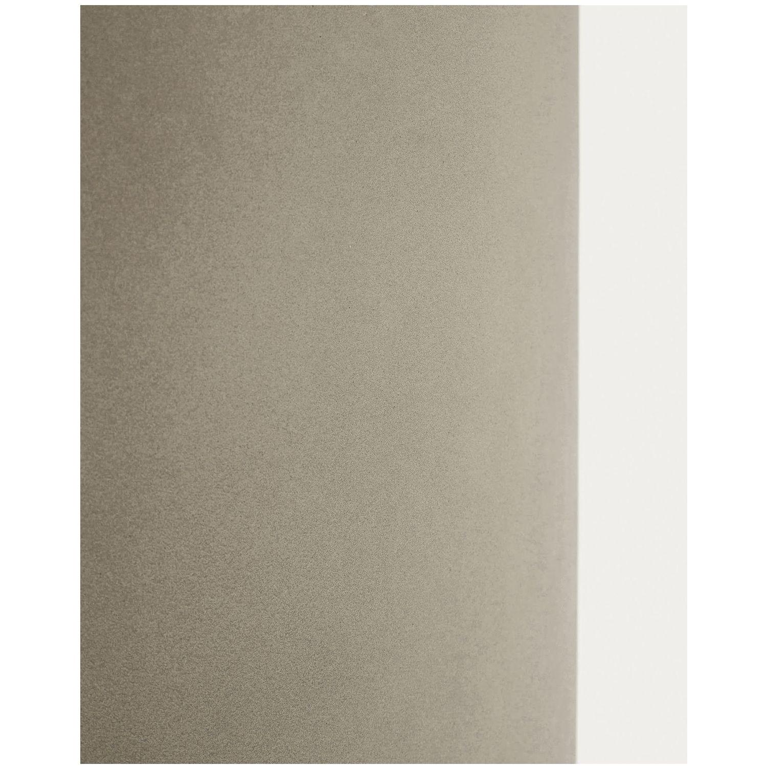 Blumentopf rund Aiguablava aus grauem Zement 52x52