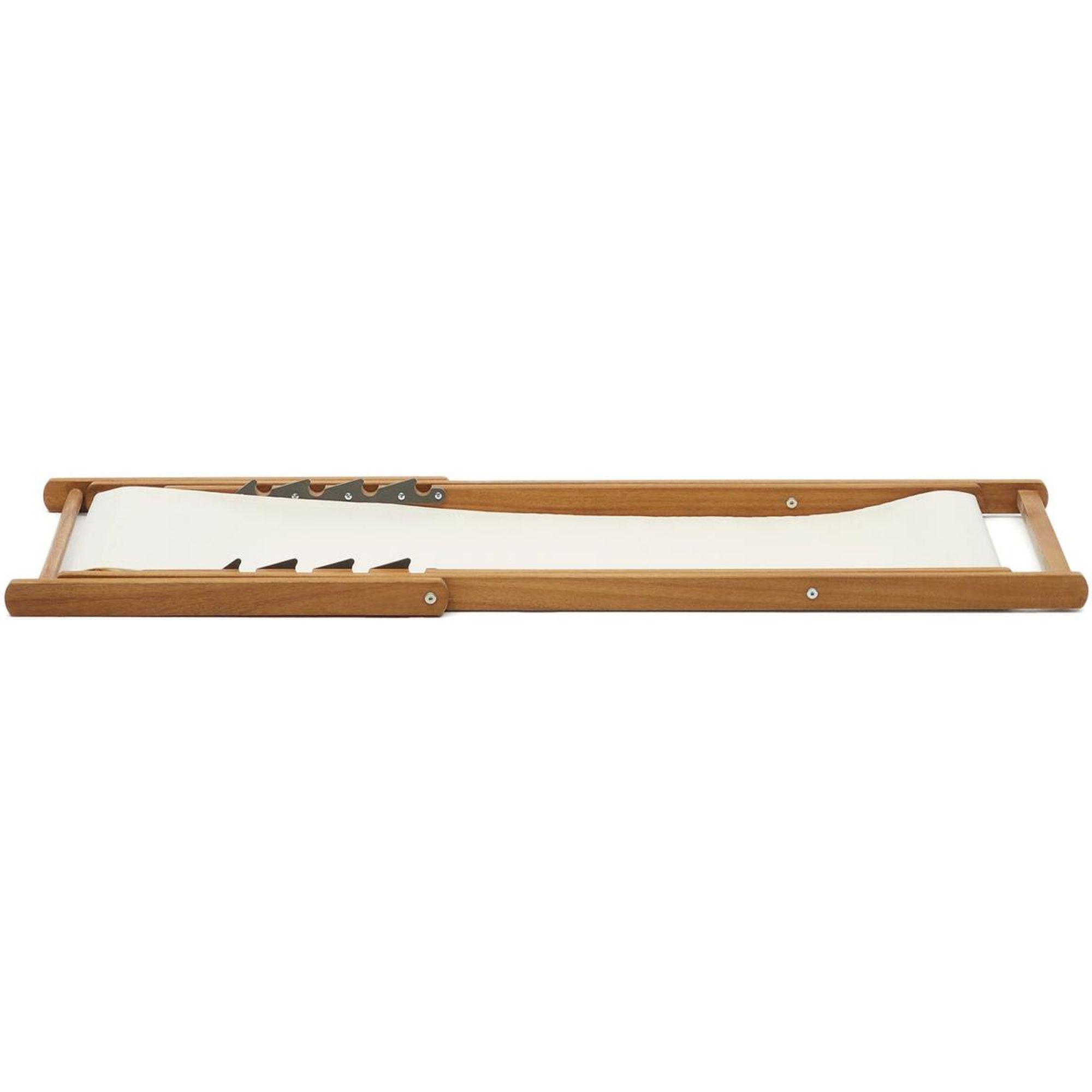 Liegestuhl Lounger beige (verstellbar)