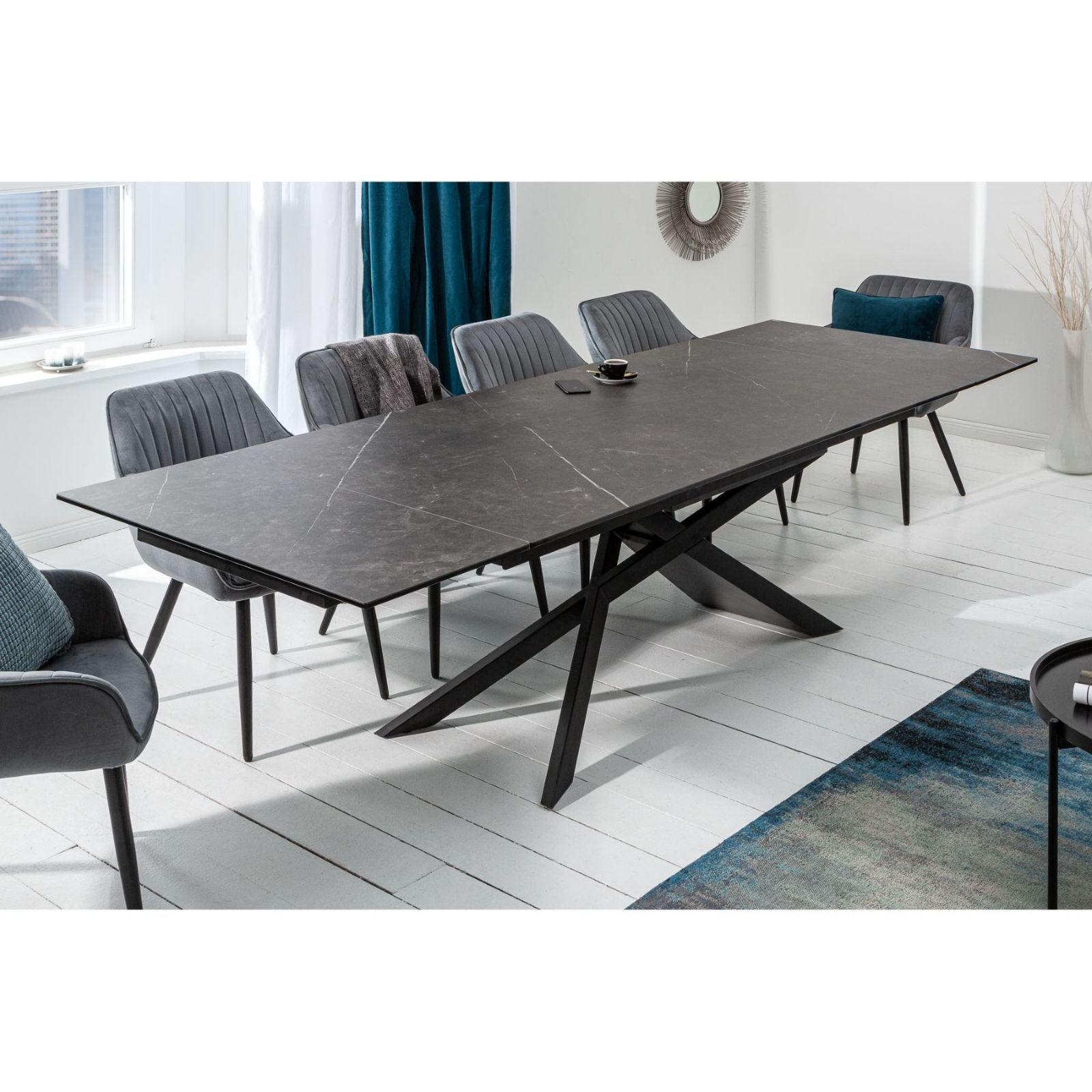 Ausziehtisch Italia4 180-220-260 Keramik Graphit-Optik