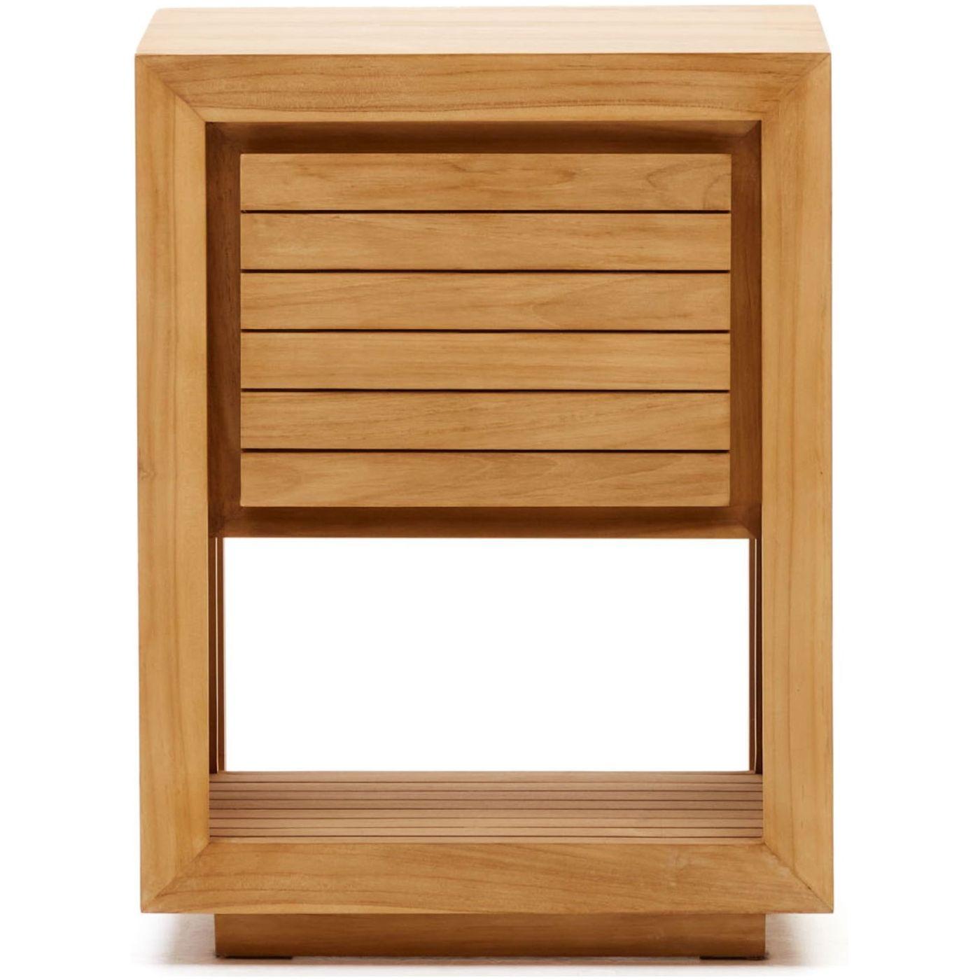 Badezimmermöbel  Saula massives Teakholz natur 60x45