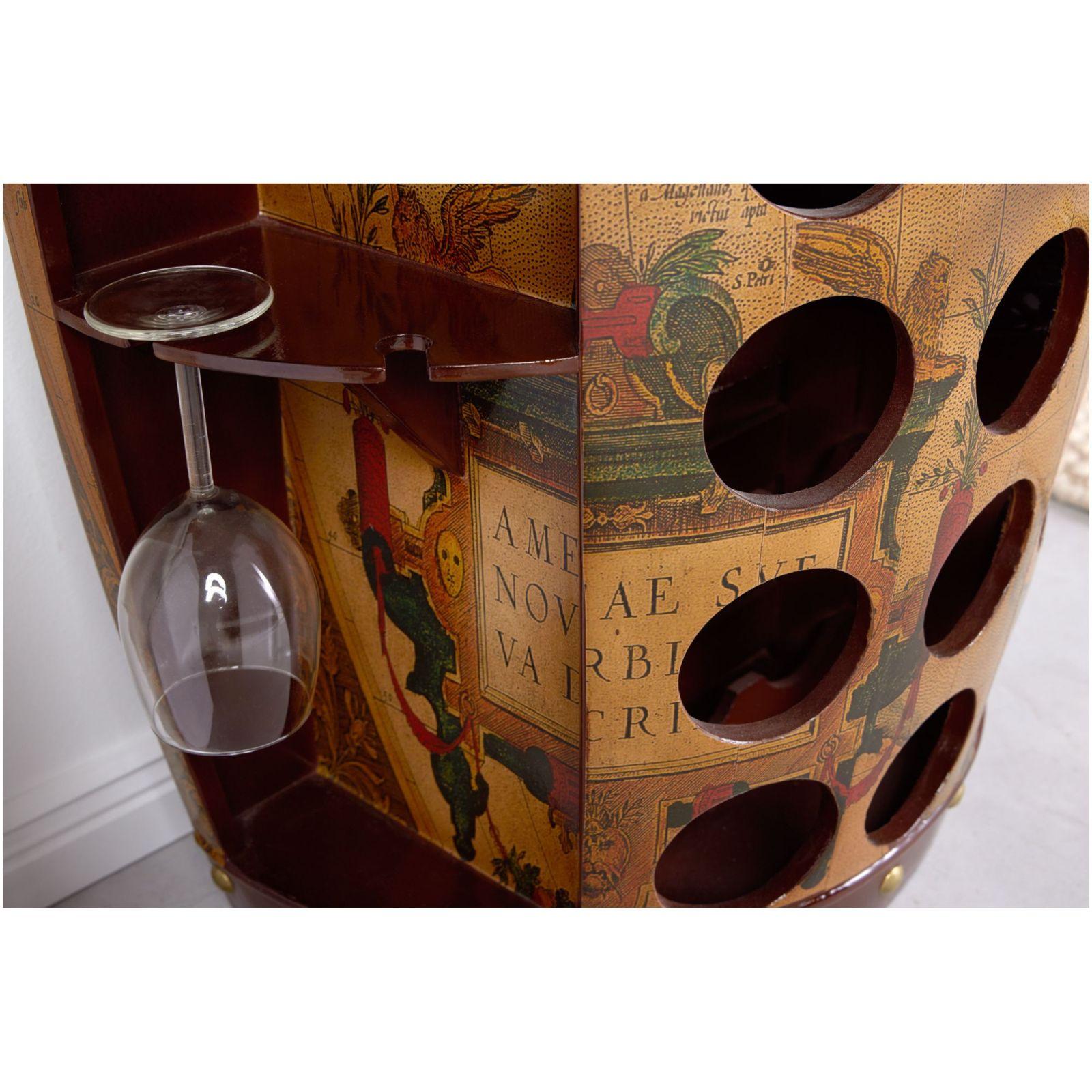 Weinfass Captain Jack 95cm mit Ablage