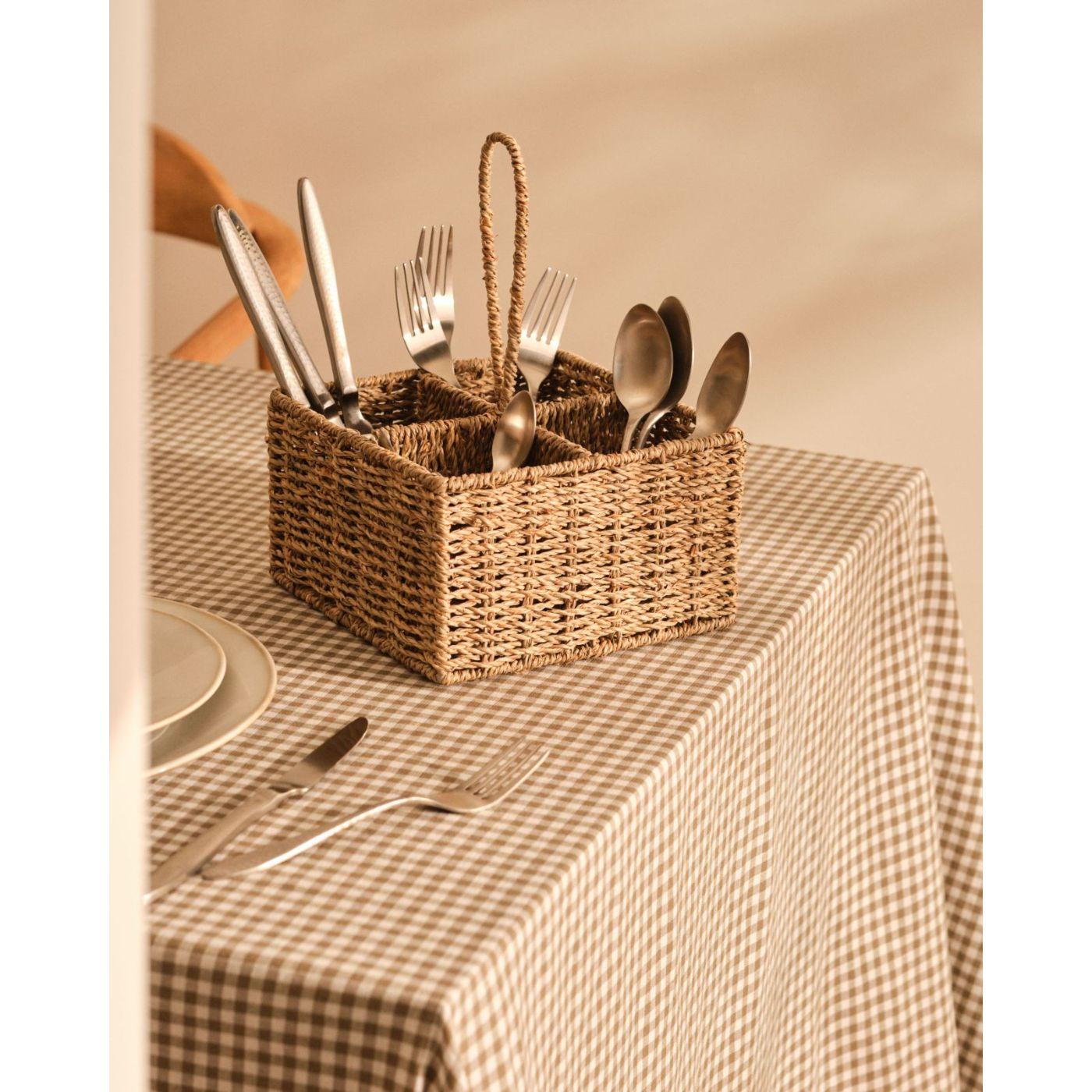 Besteckkorb Tossa Rattan Naturfasern