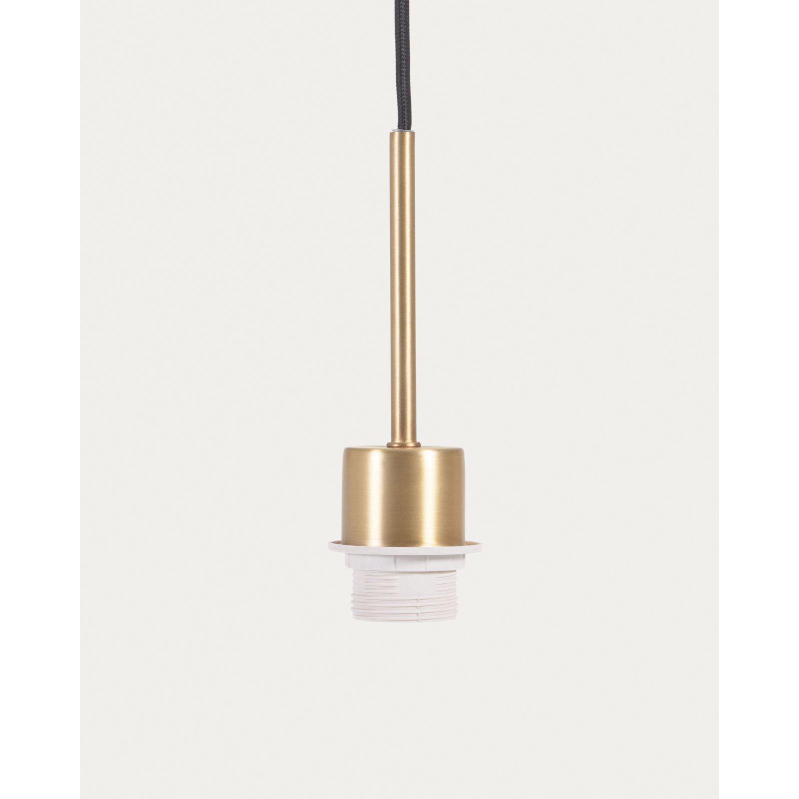Deckenlampenfassung für Lampe Fulvia aus Metall Gold finish