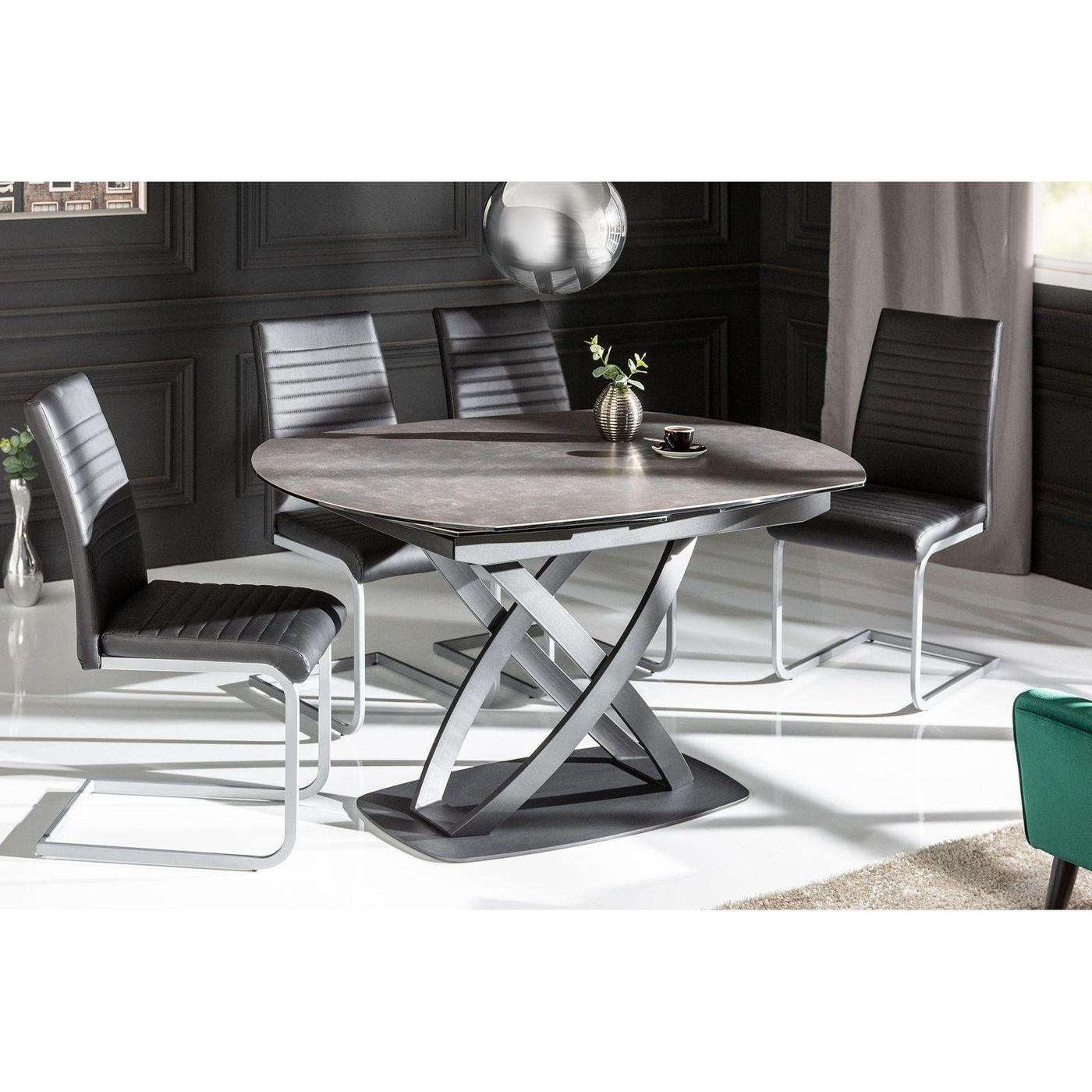 Ausziehtisch Conception 130-190x100 Keramik anthrazit