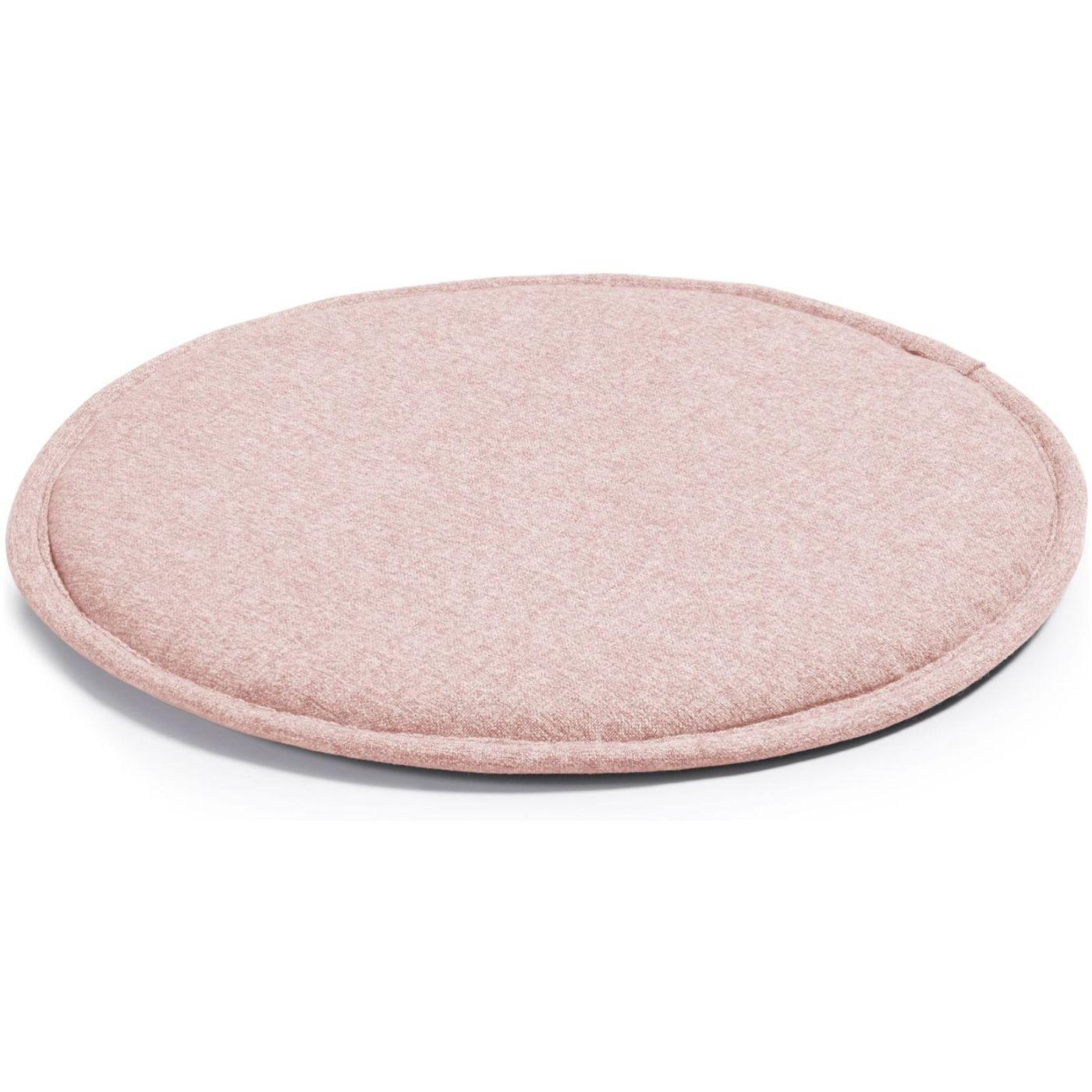 Stuhlkissen Sitzkissen rund Silke Stoff rosa 35x35