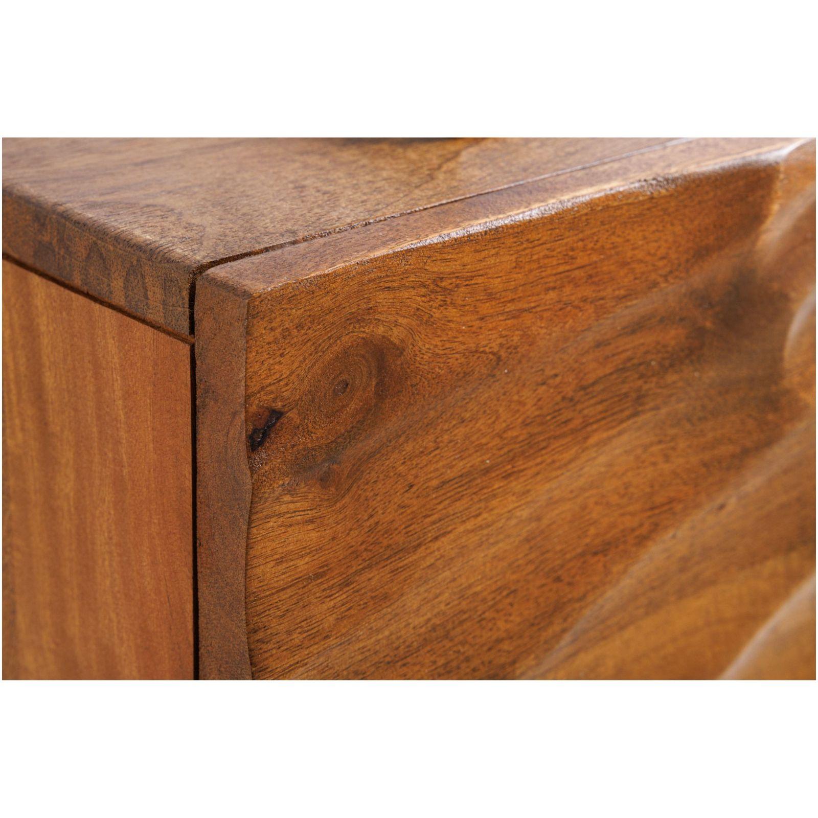 TV Wandmöbel Hängeschrank Vintage Baraya 160 braun Mango