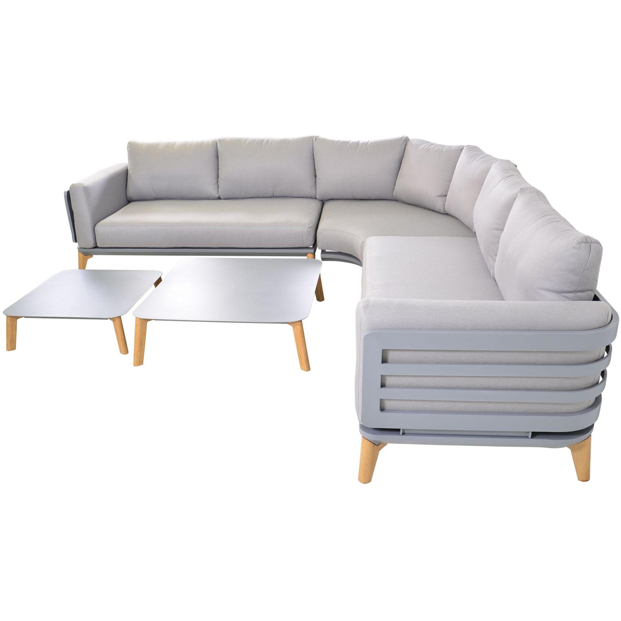Gartenlounge Aluminium Sophia Olefin 280x280