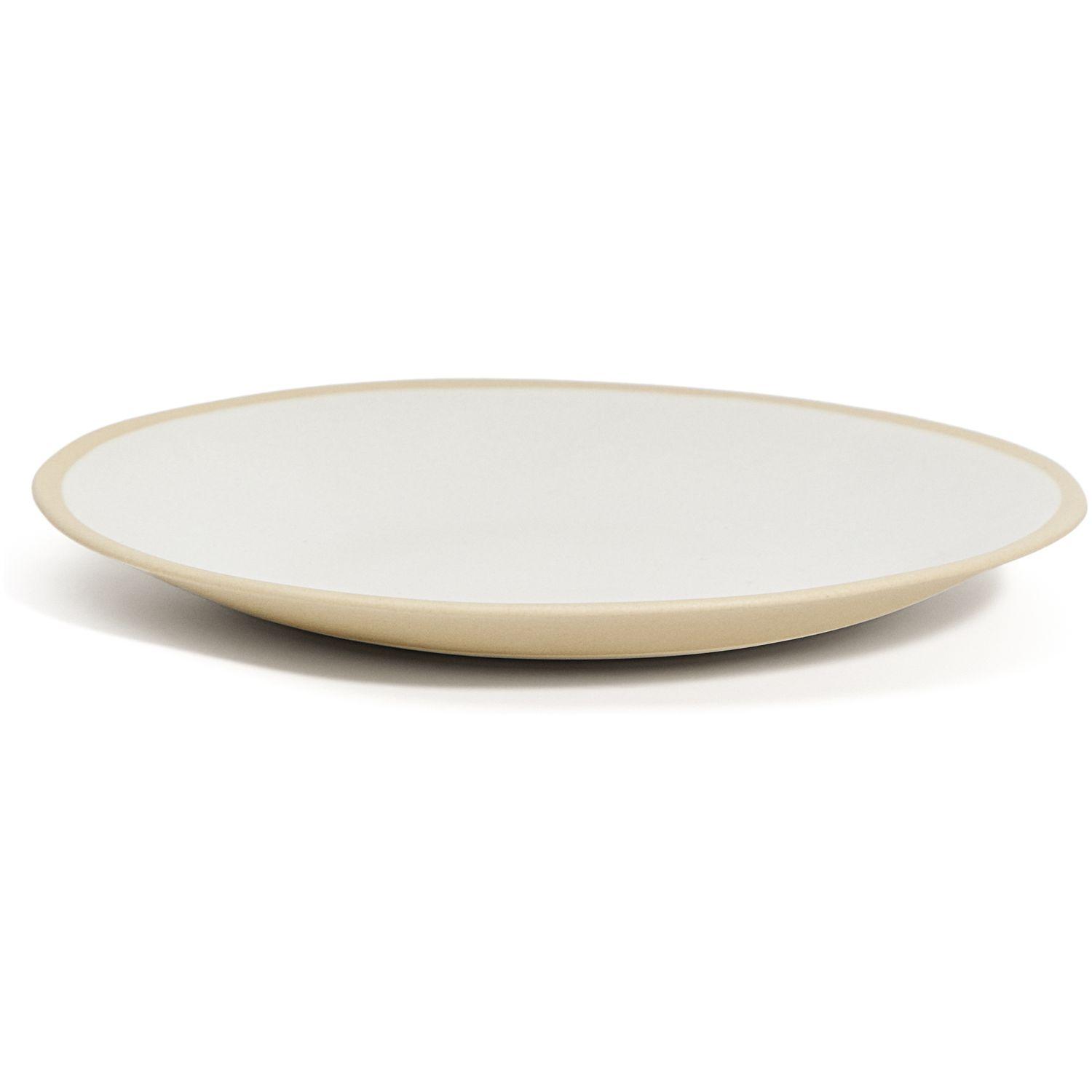 Dessertteller Azir aus Keramik in Beige
