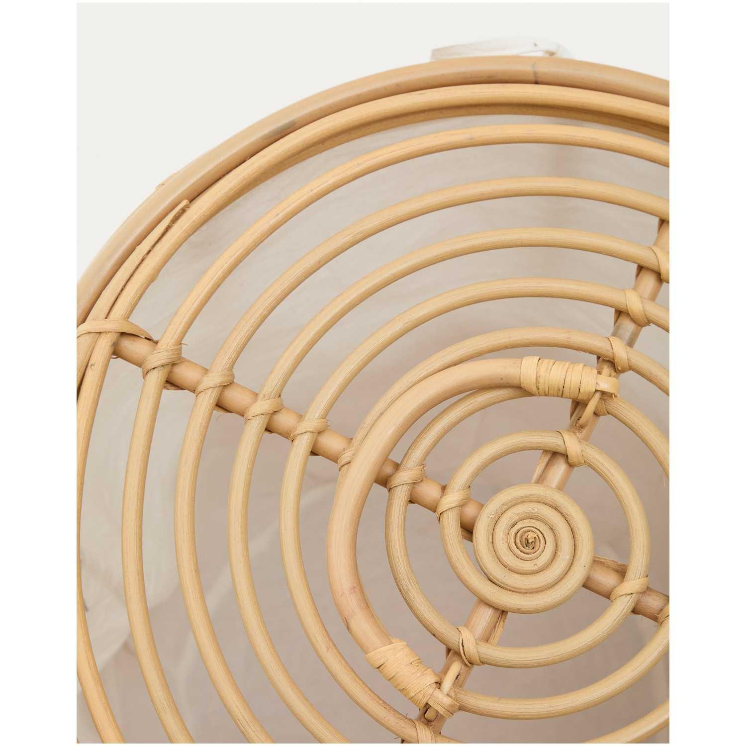 Wäschekorb Liora aus Rattan 70 cm