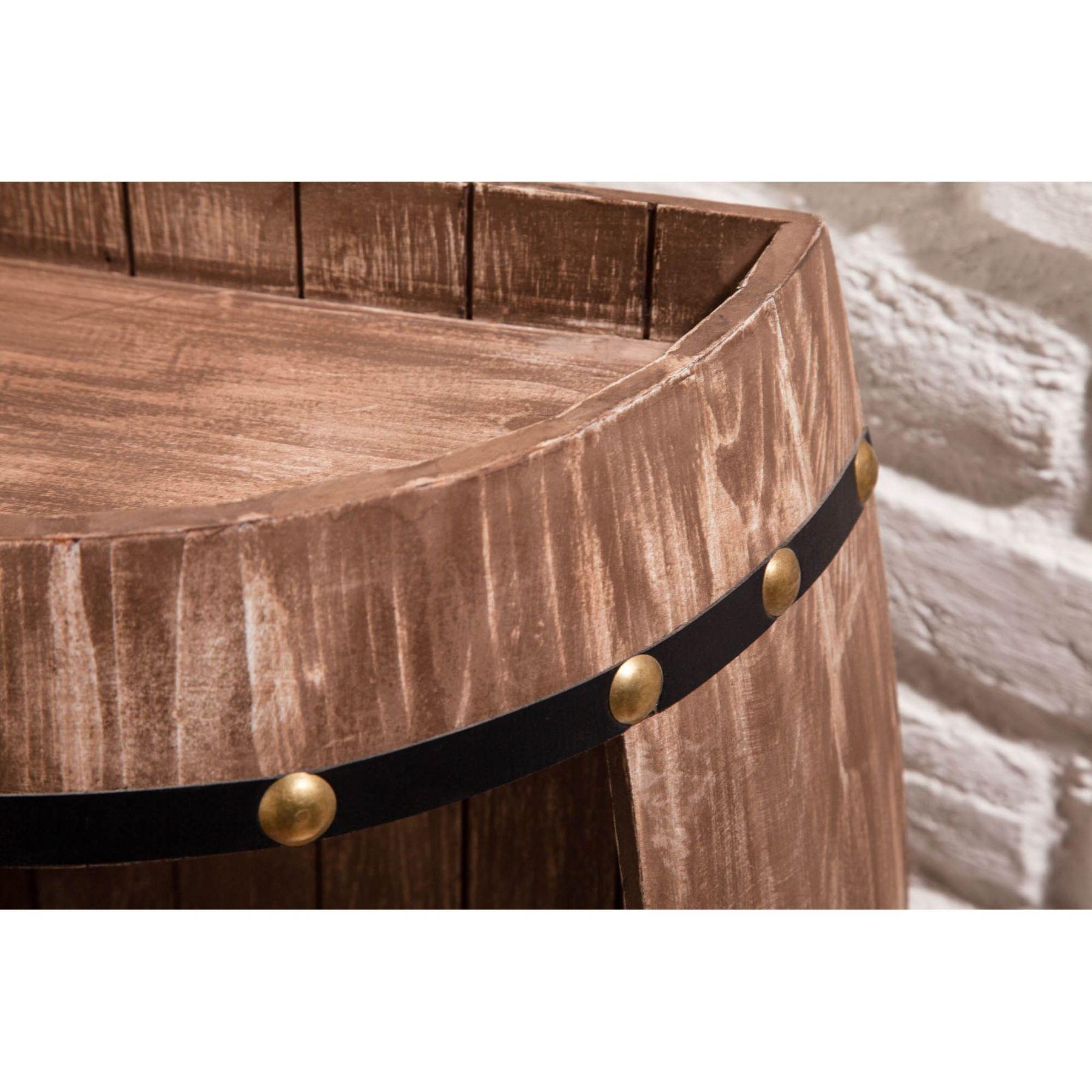 Weinfass Weinregal Winery halb 79cm natur