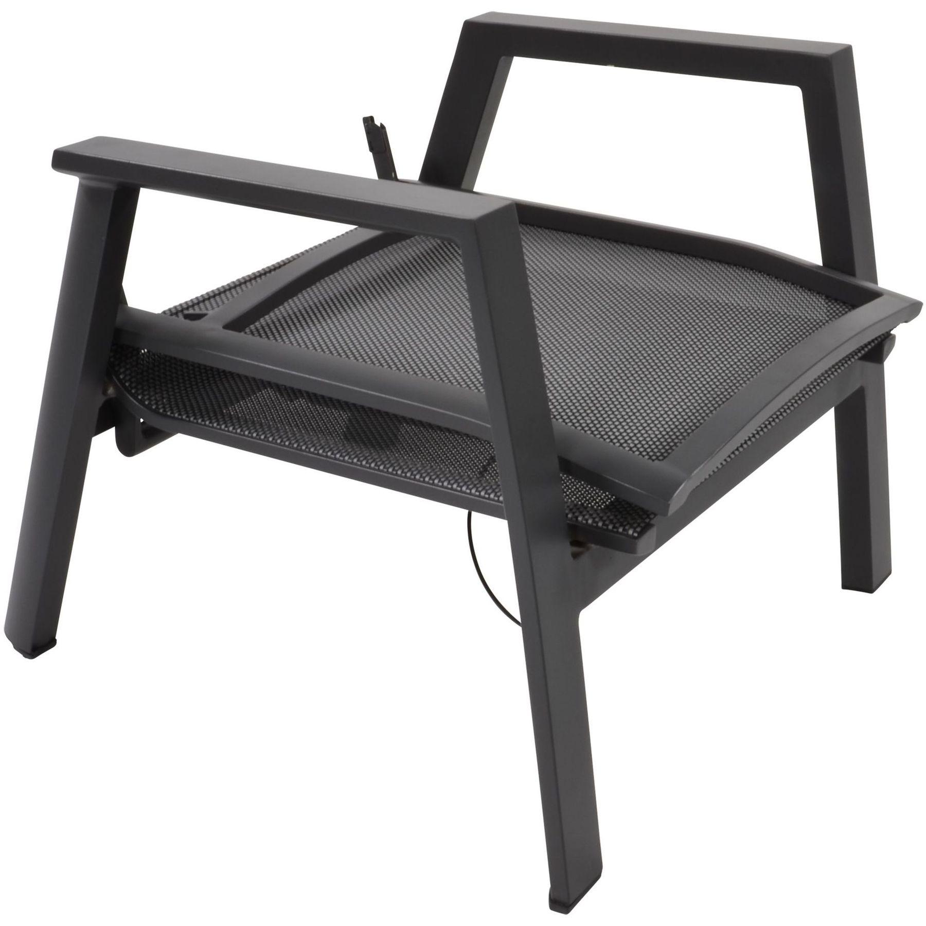 Gartensessel Aluminium Fiji mit Funktion