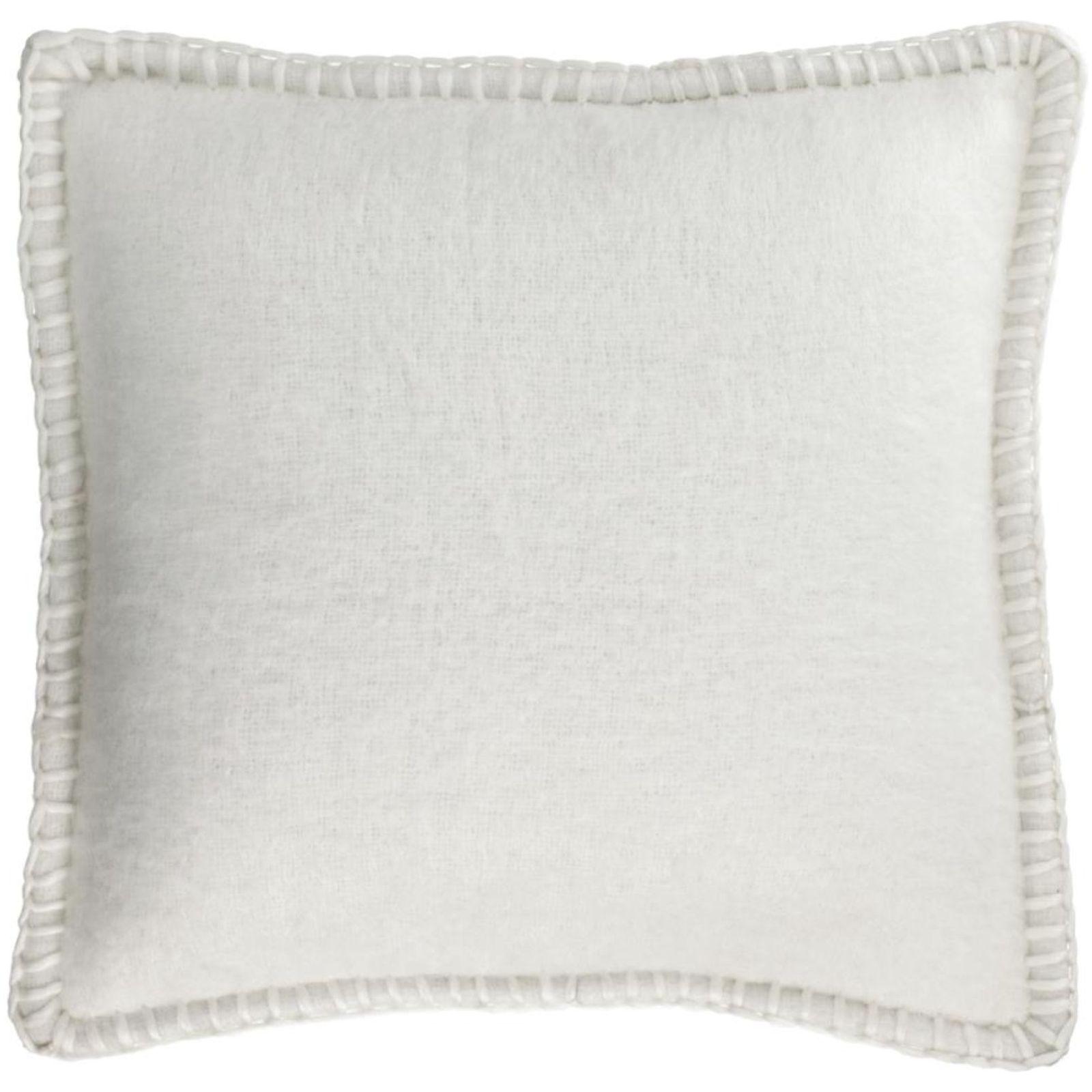Augustina Bezug weiss 45 x 45 cm