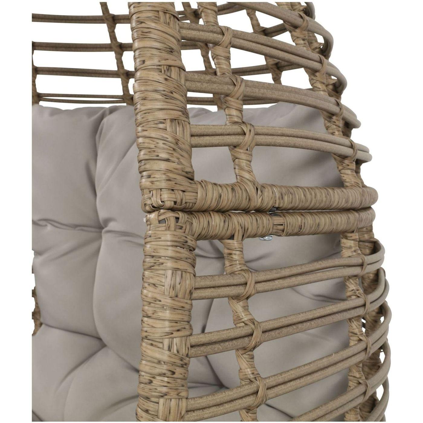 Garten Relaxsessel Egg Billy braun