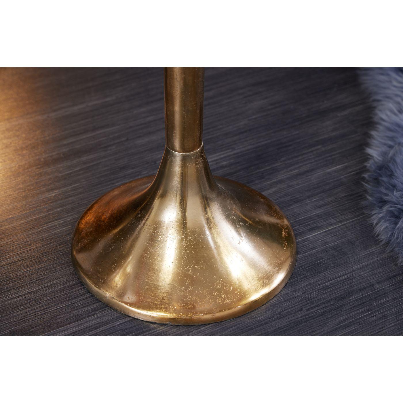 Sektkühler Weinkühler Grand Casino Champagne Aluminium antik gold (auf Ständer)