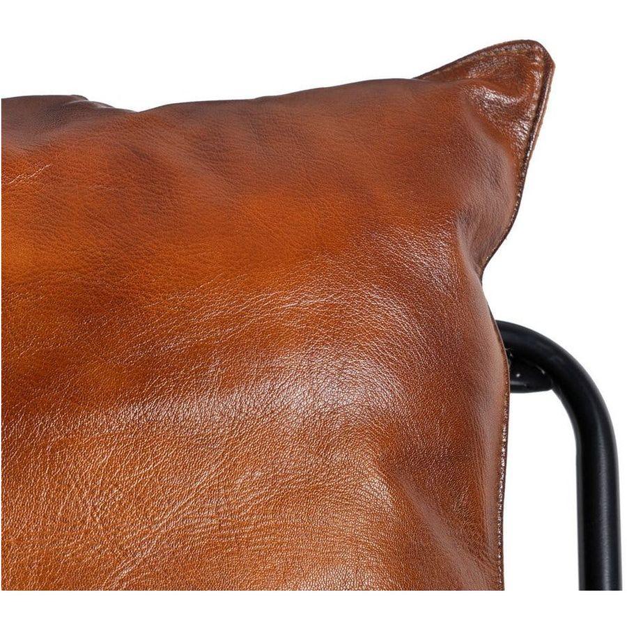 Vintage Leder Schaukelsessel Carlito braun