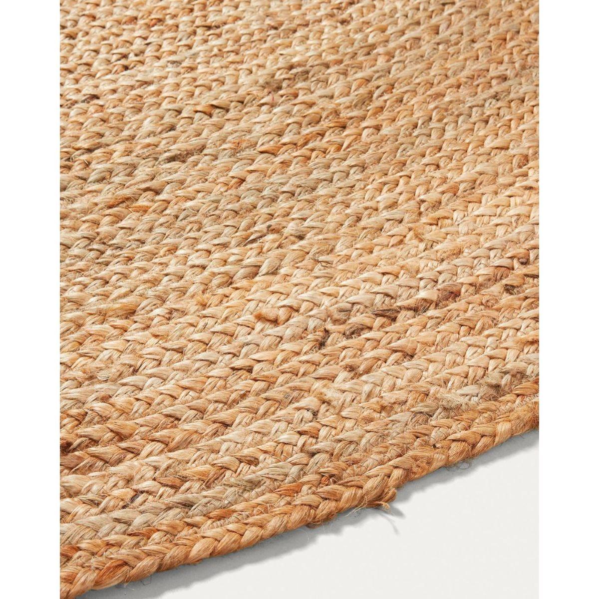 Doc runder Teppich 100% Jute natur Ø 200 cm