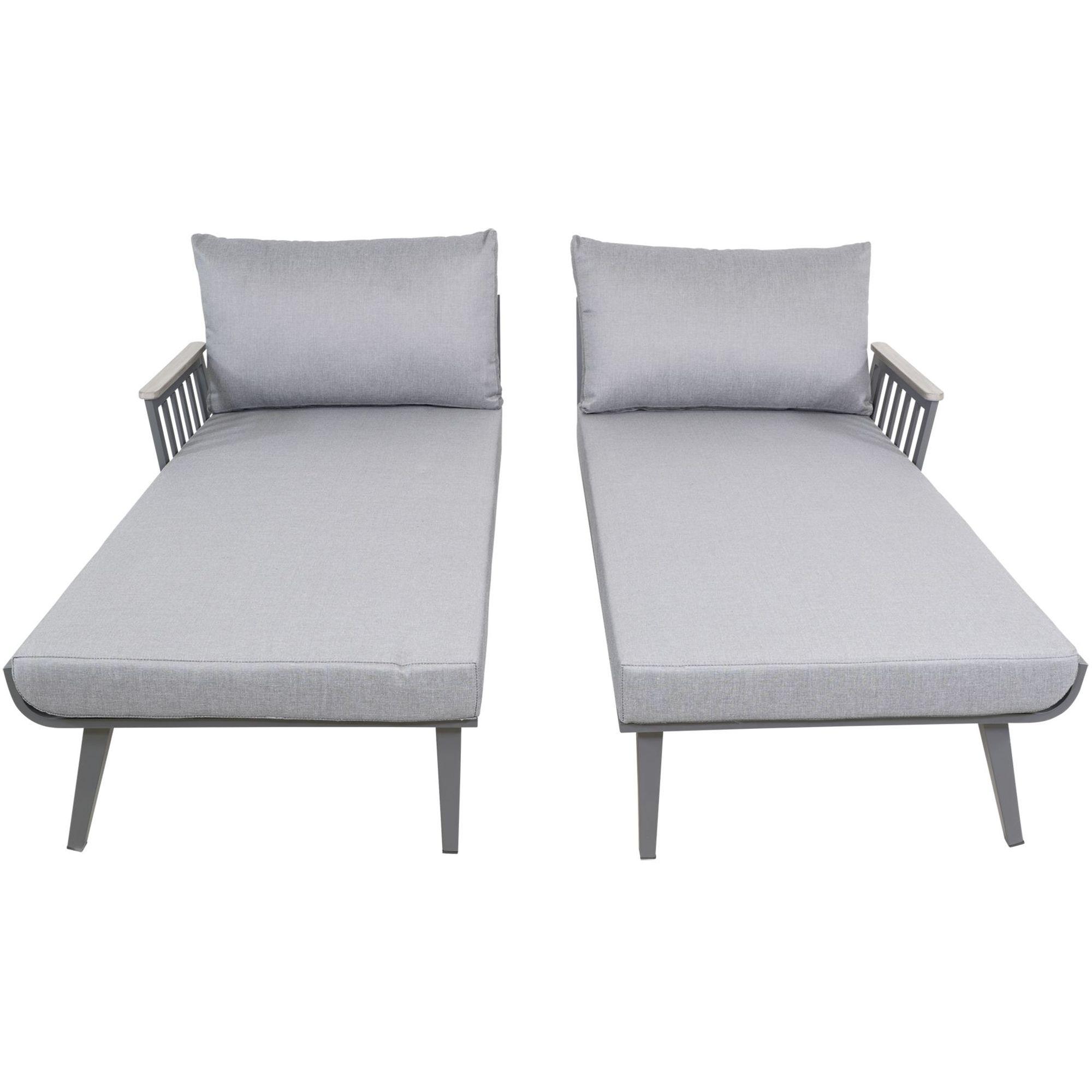 Daybed Liegeinsel Abra (2er-Set)