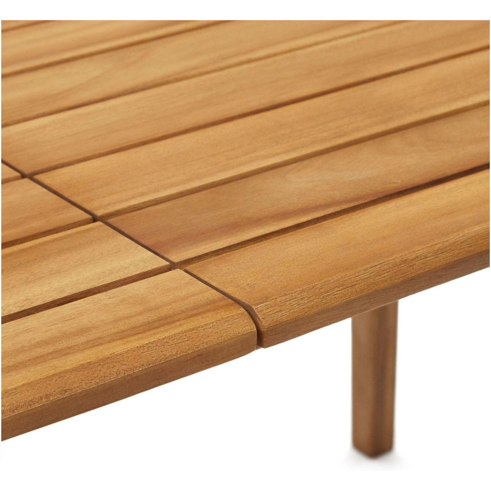 Garten Ausziehtisch Thianna Akazienholz 180-240x90