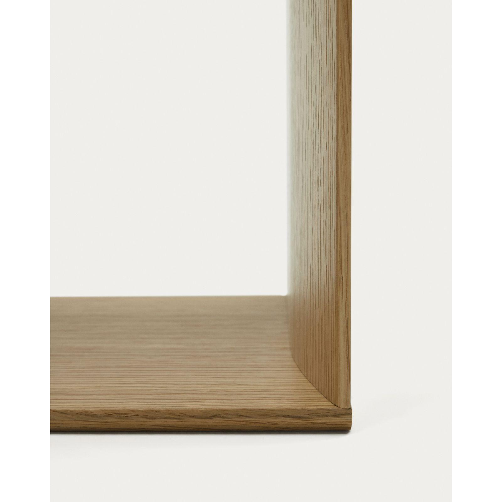 Litto mittelgrosses Regalmodul aus Eichenfurnier 67 x 38 cm