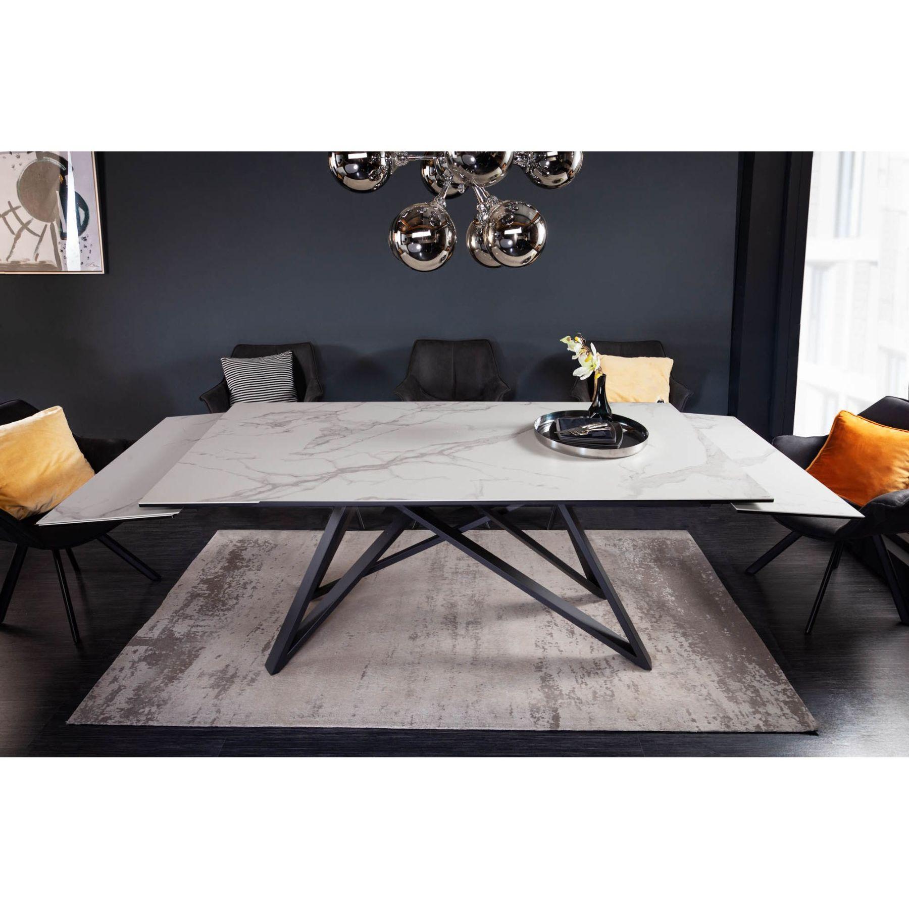 Ausziehtisch Italia1 180-220-260 Keramik Marmor-Optik