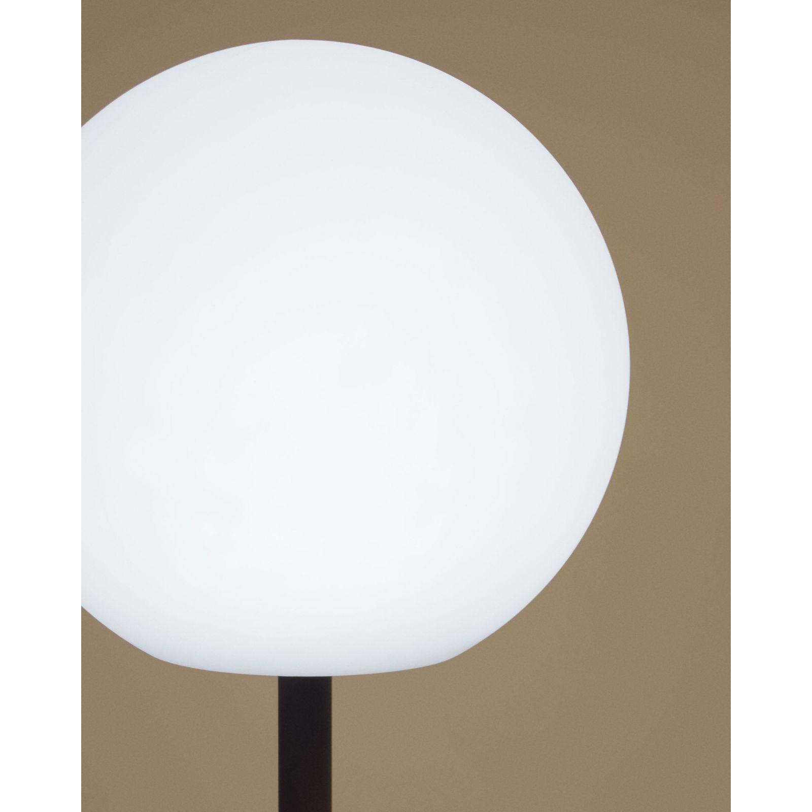 Dinesh Tischlampe aus schwarzem Stahl
