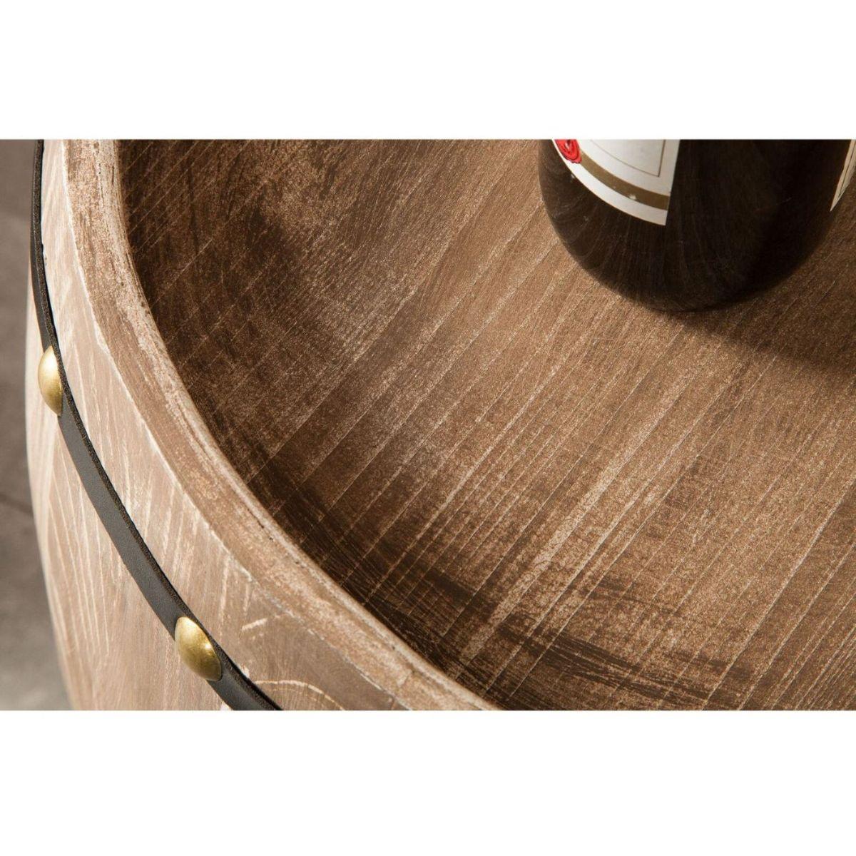 Weinfass Weinregal Winery 80cm Tanne natur