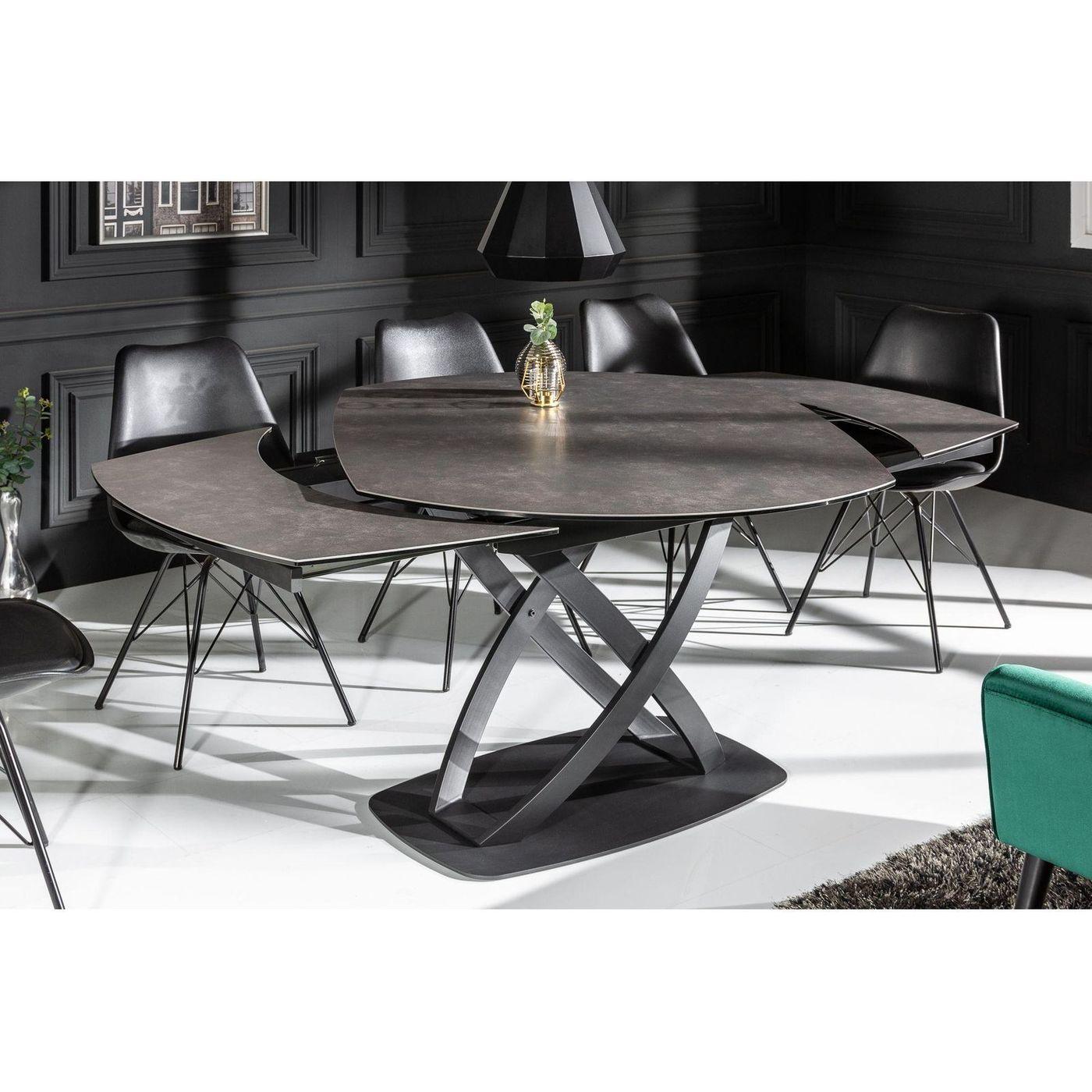 Ausziehtisch Conception 130-190x100 Keramik anthrazit