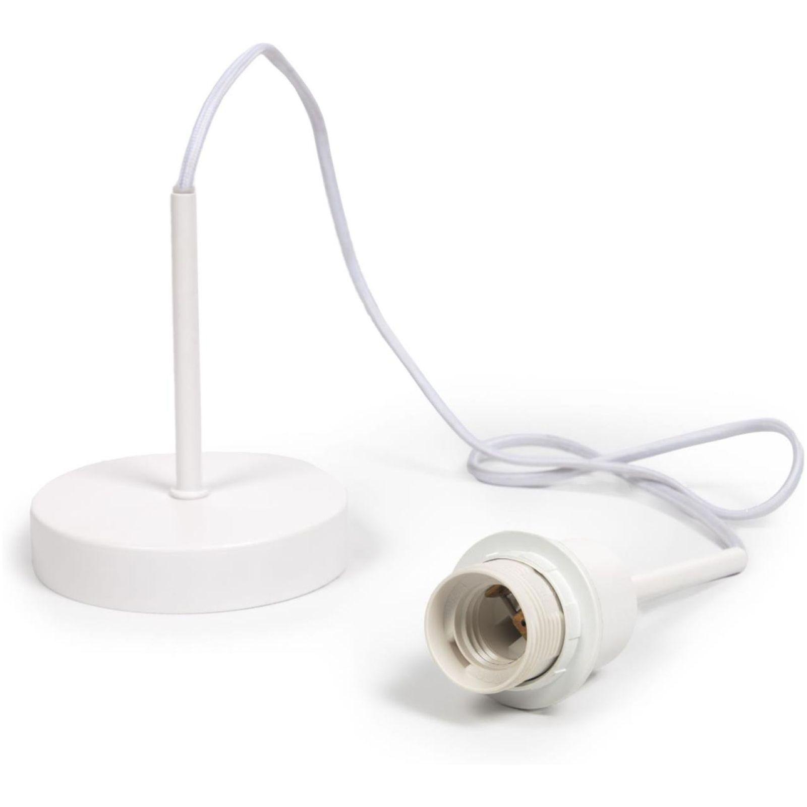 Deckenlampenfassung für Lampe Fulvia aus Metall weiss