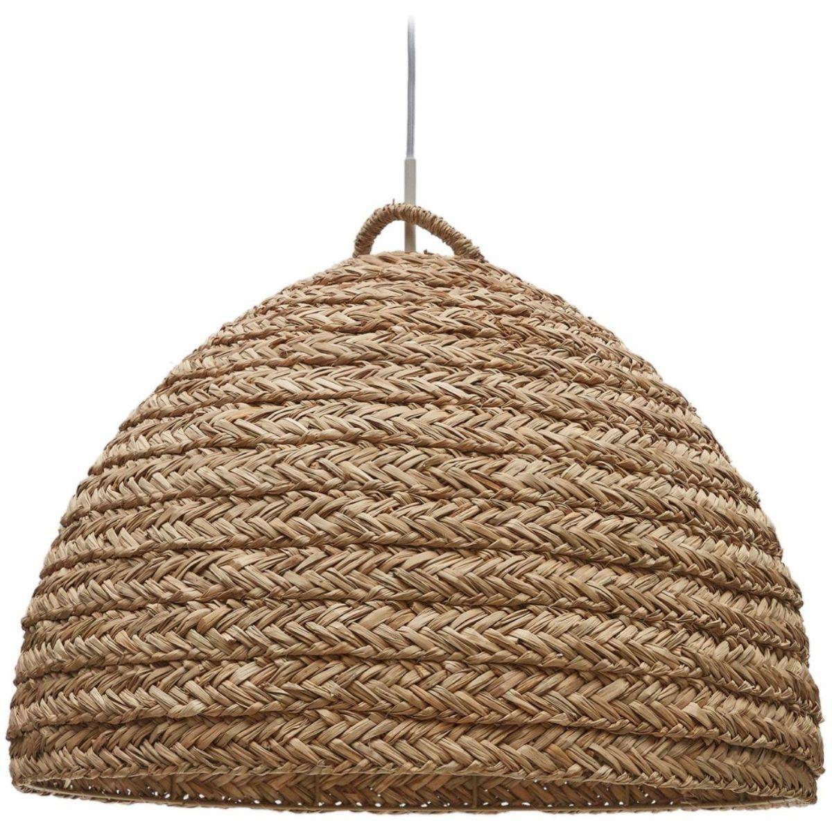 Fonteta Lampenschirm für Pendelleuchte aus Naturfasern mit natürlchem Finish Ø 60 cm