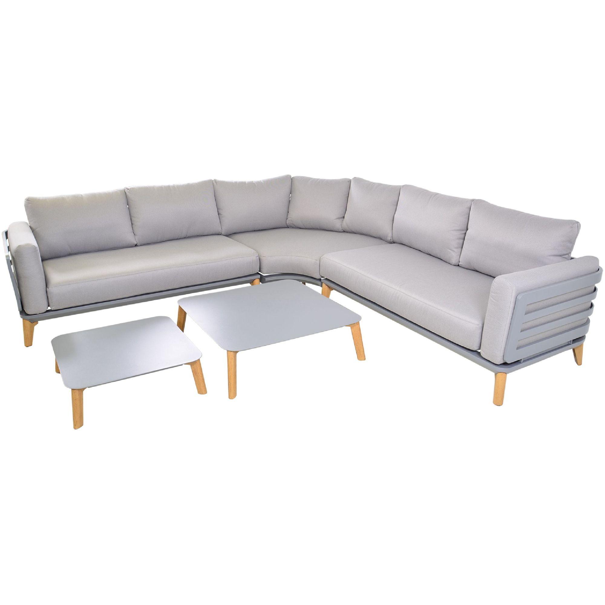 Gartenlounge Aluminium Sophia Olefin 280x280