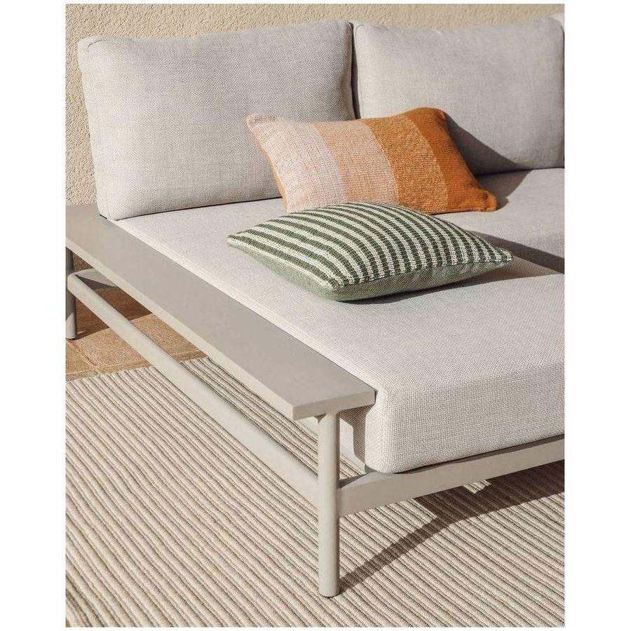 Garten Kissenbezug Dirome 100% PET grün gestreift 45x45