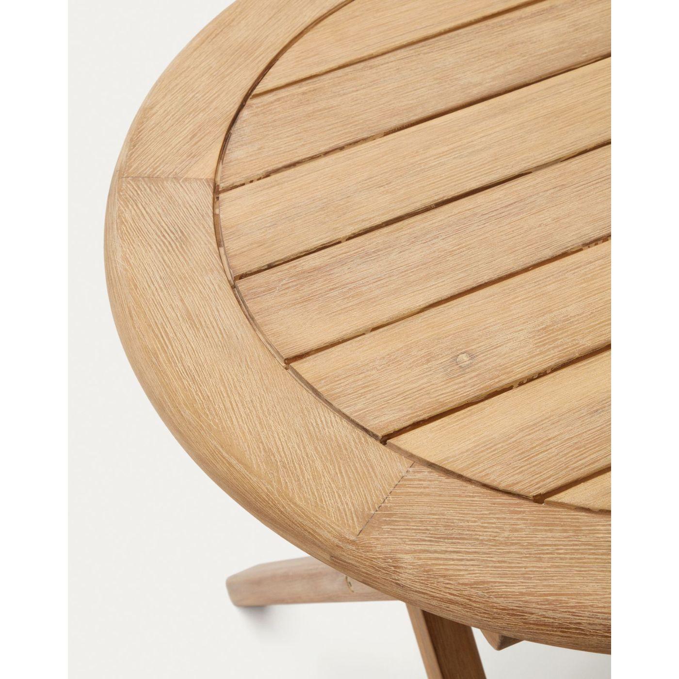 Garten Klapptisch Dandara massives Akazienholz Natur 120x70 100% FSC