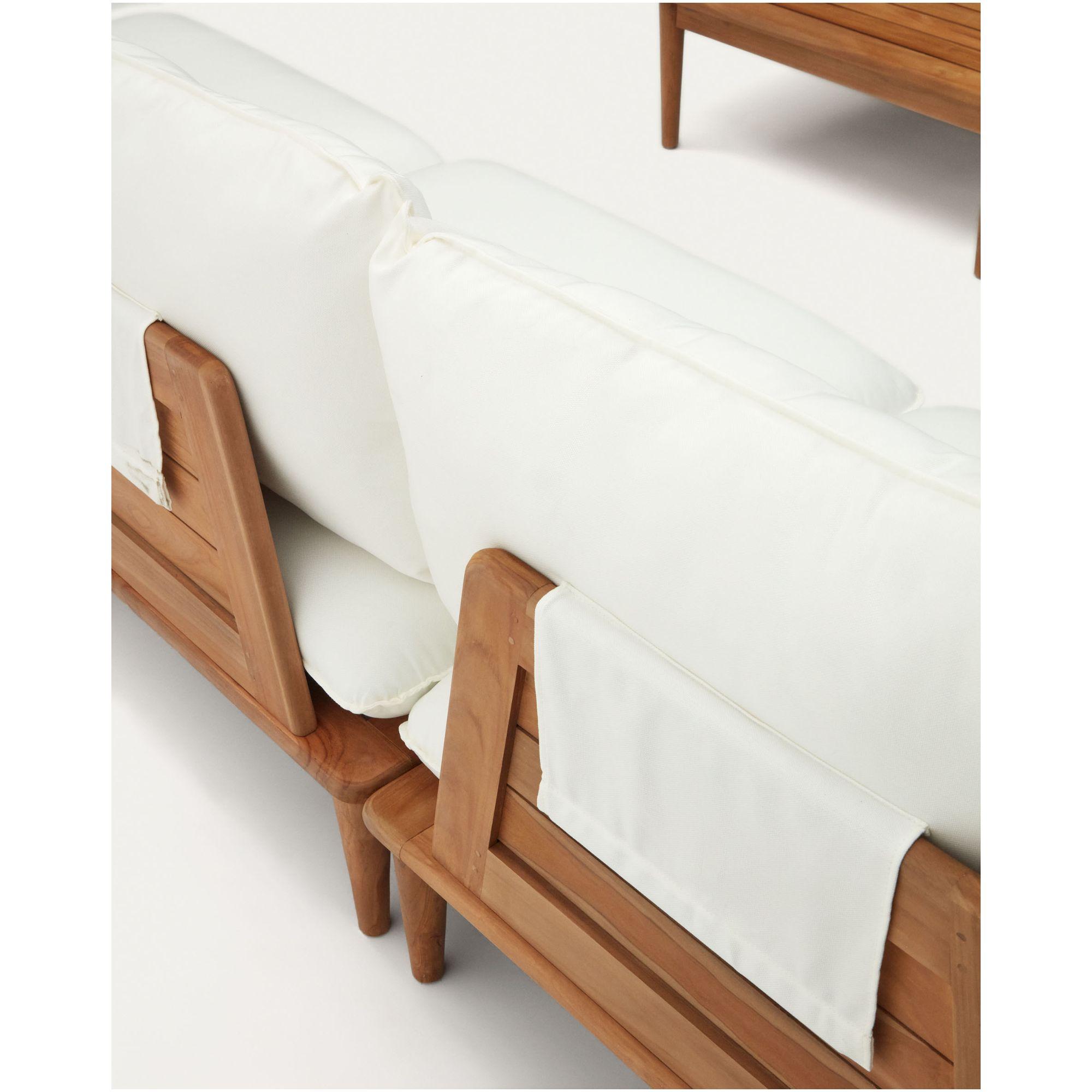 Gartenlounge Portitxol Teakholz massiv (6-teilig)