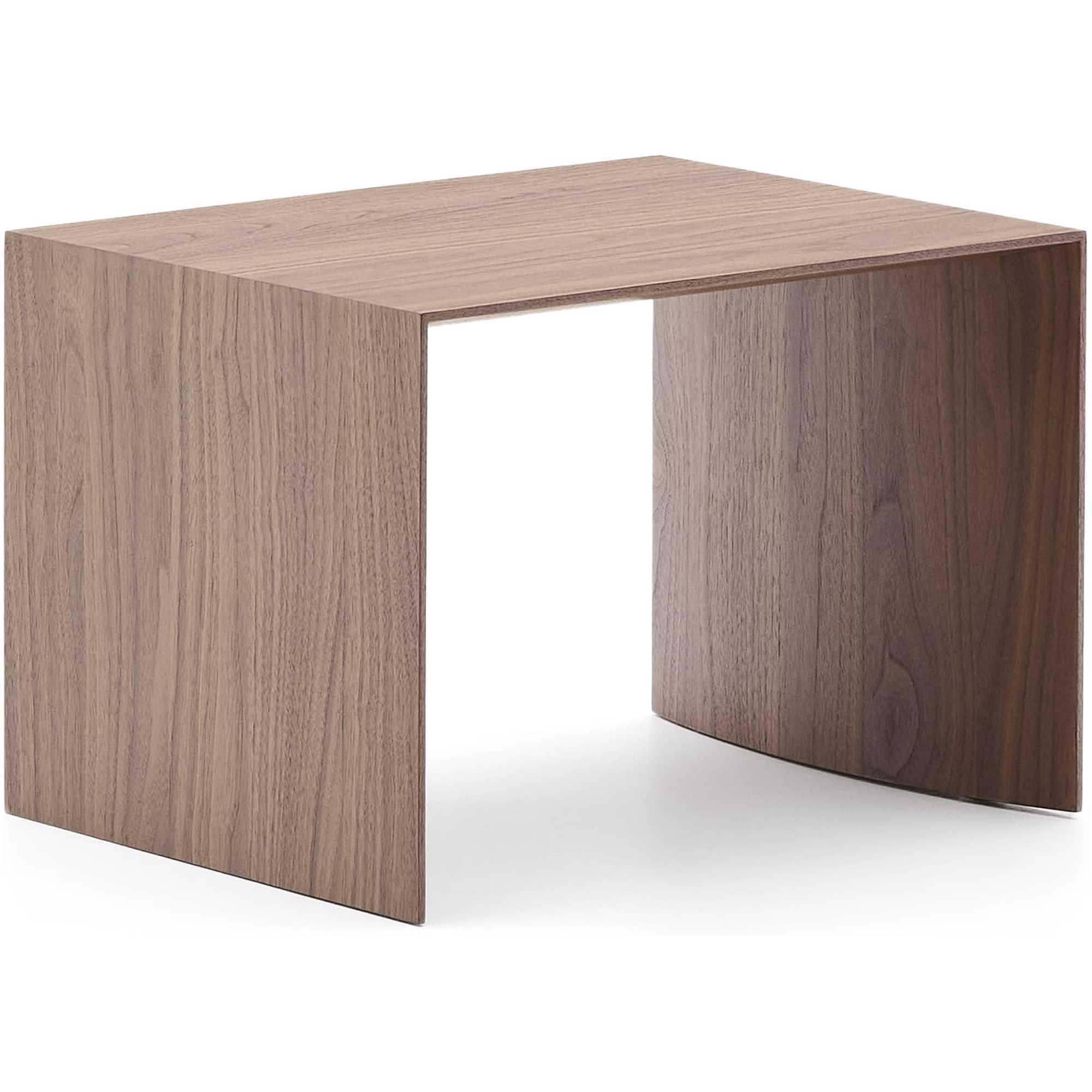 Beistelltisch Litto Walnussholzfurnier 55x40