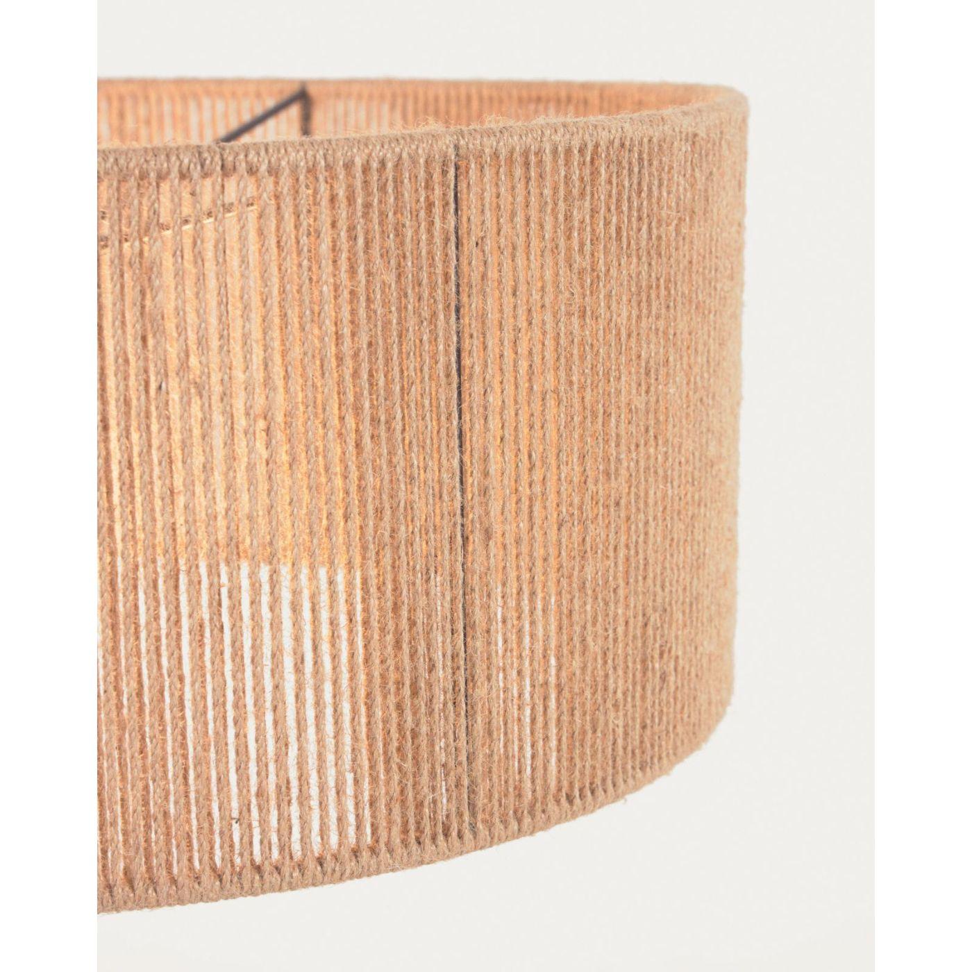 Crista Lampenschirm für Deckenlampe aus Jute natur Ø 47 cm