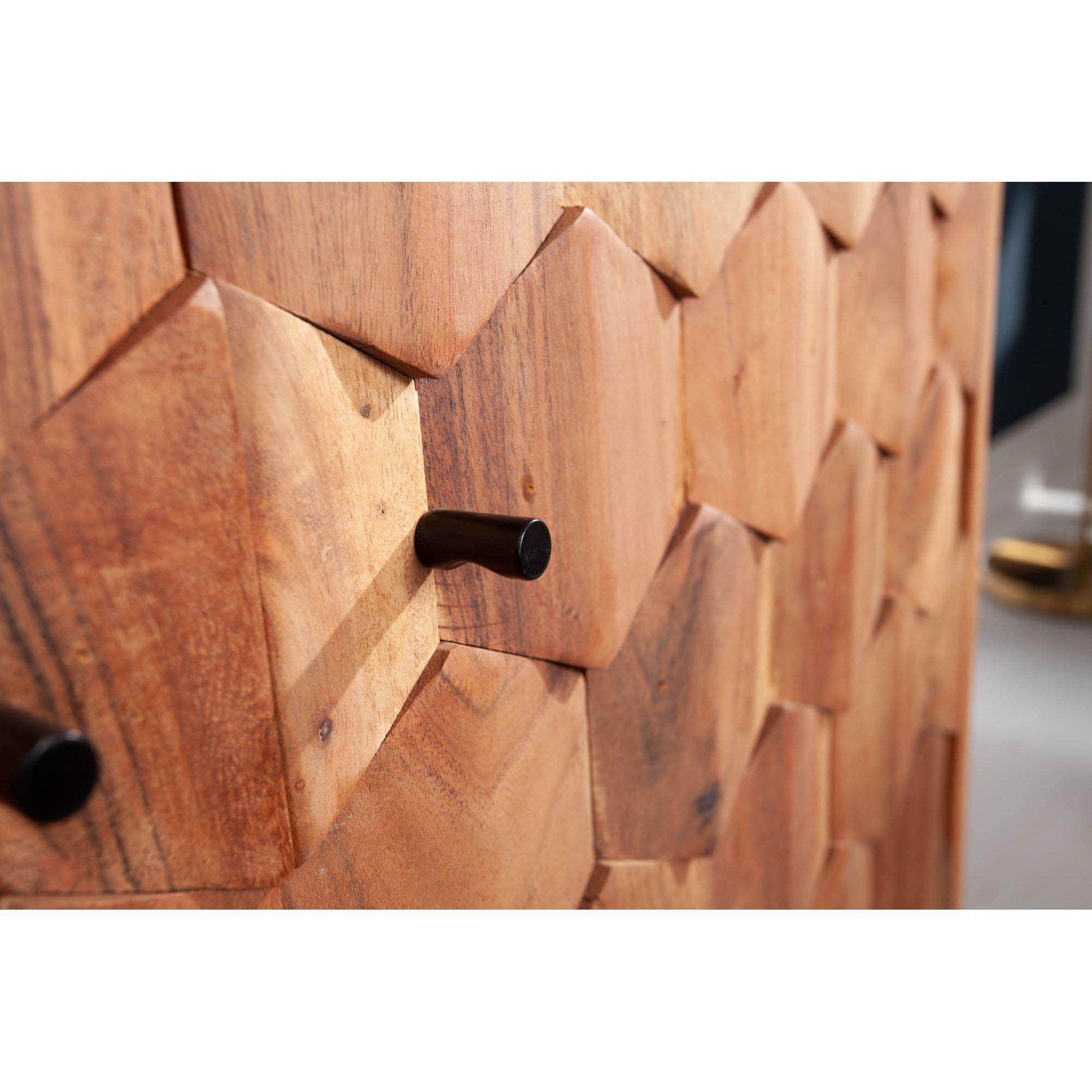 Highboard Beehive II 140cm Akazie